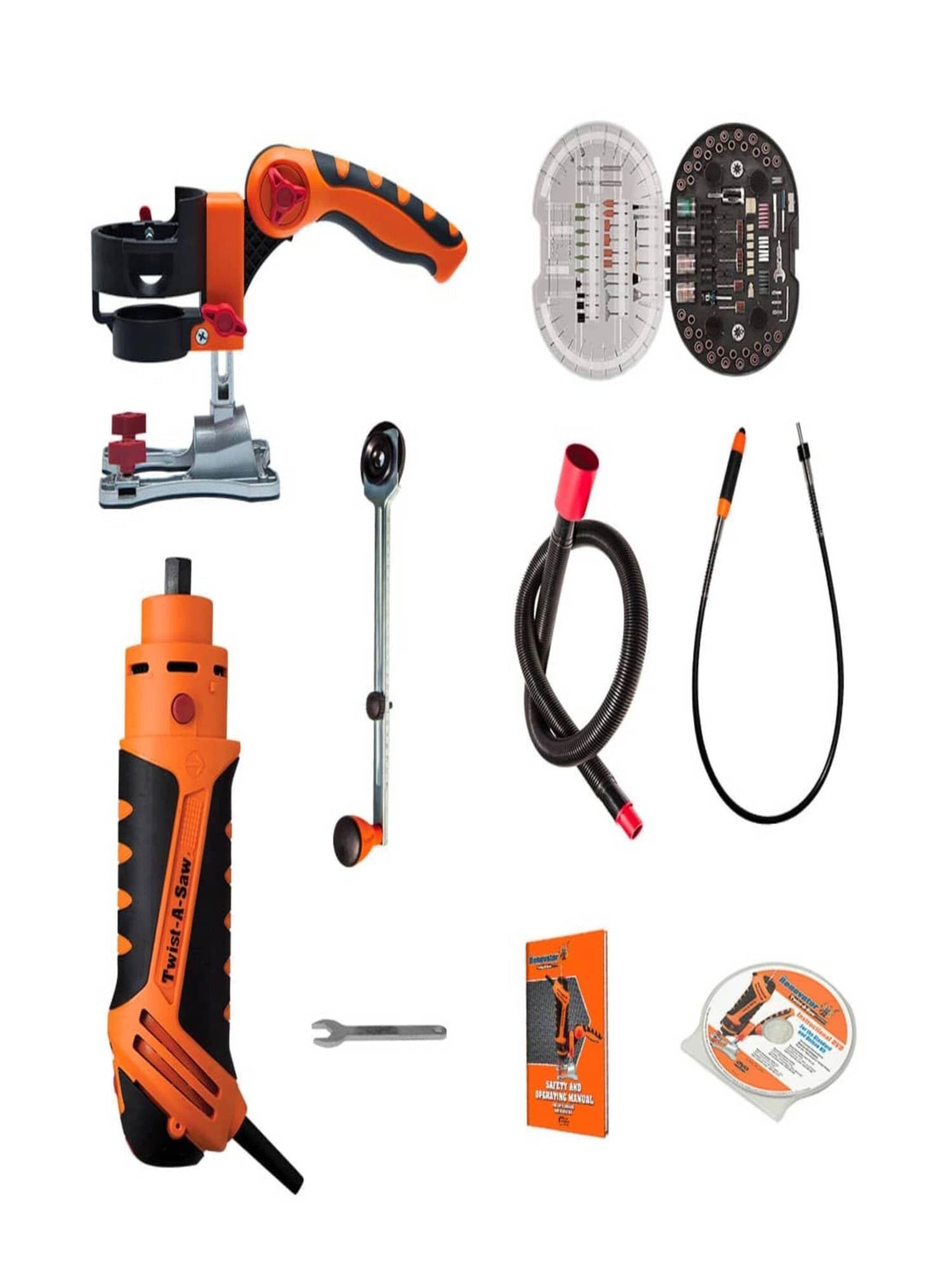 Herramienta Multifunción Twist a Saw Deluxe Kit-2