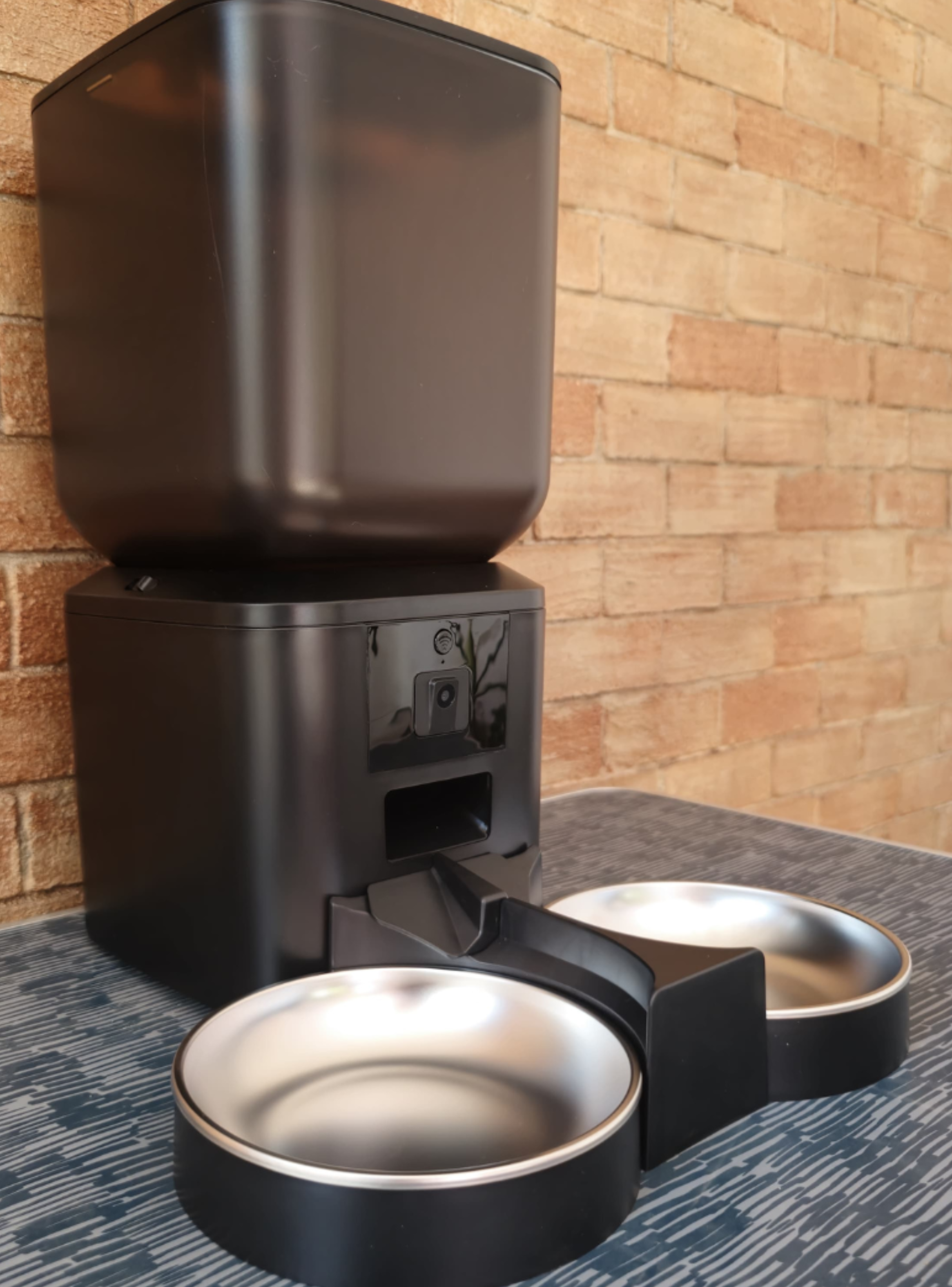 Dispensador Automático de Alimento REFE para Dos Mascotas – 7L con WiFi y Cámara-2