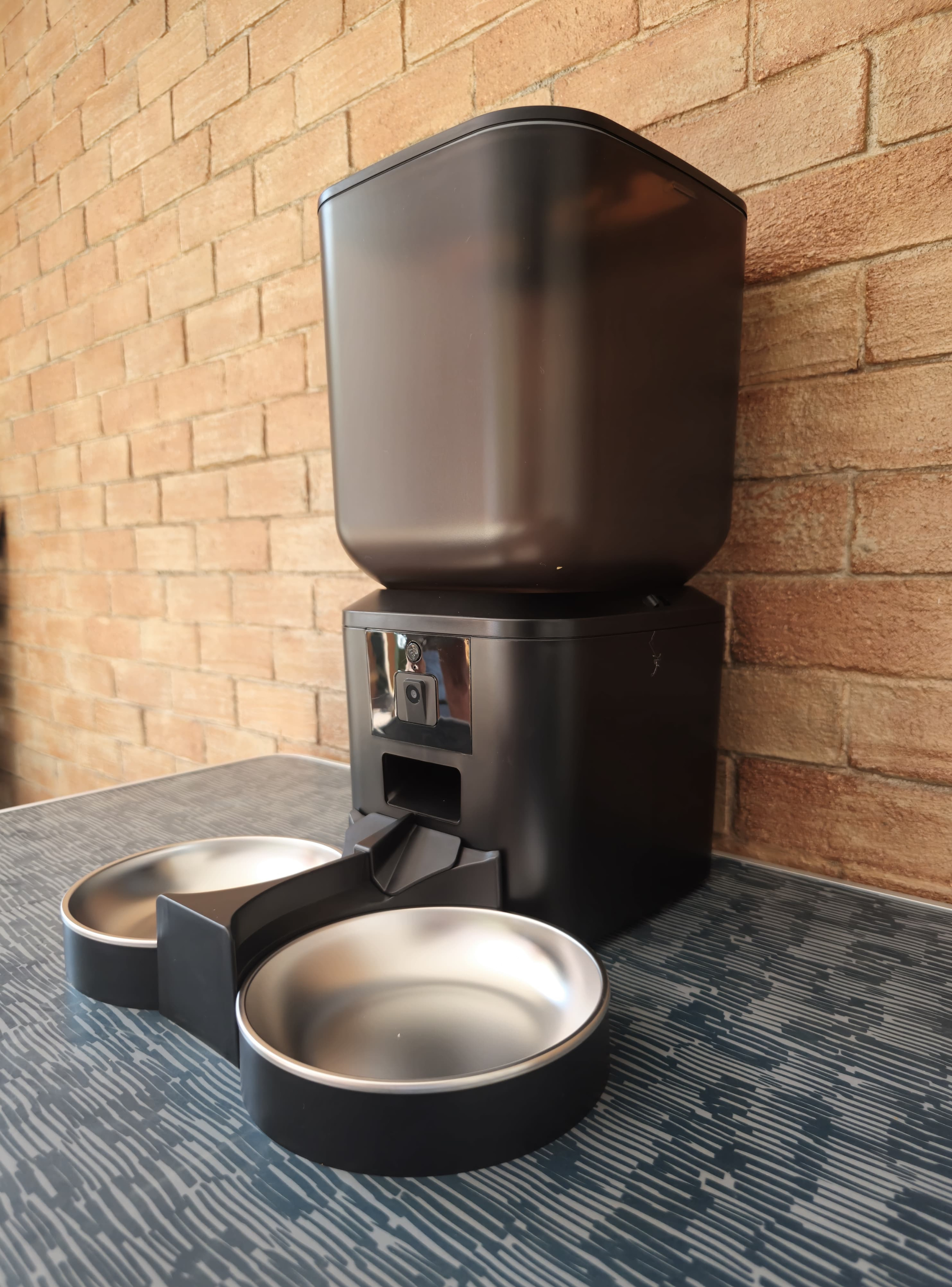Dispensador Automático de Alimento REFE para Dos Mascotas – 7L con WiFi y Cámara-6
