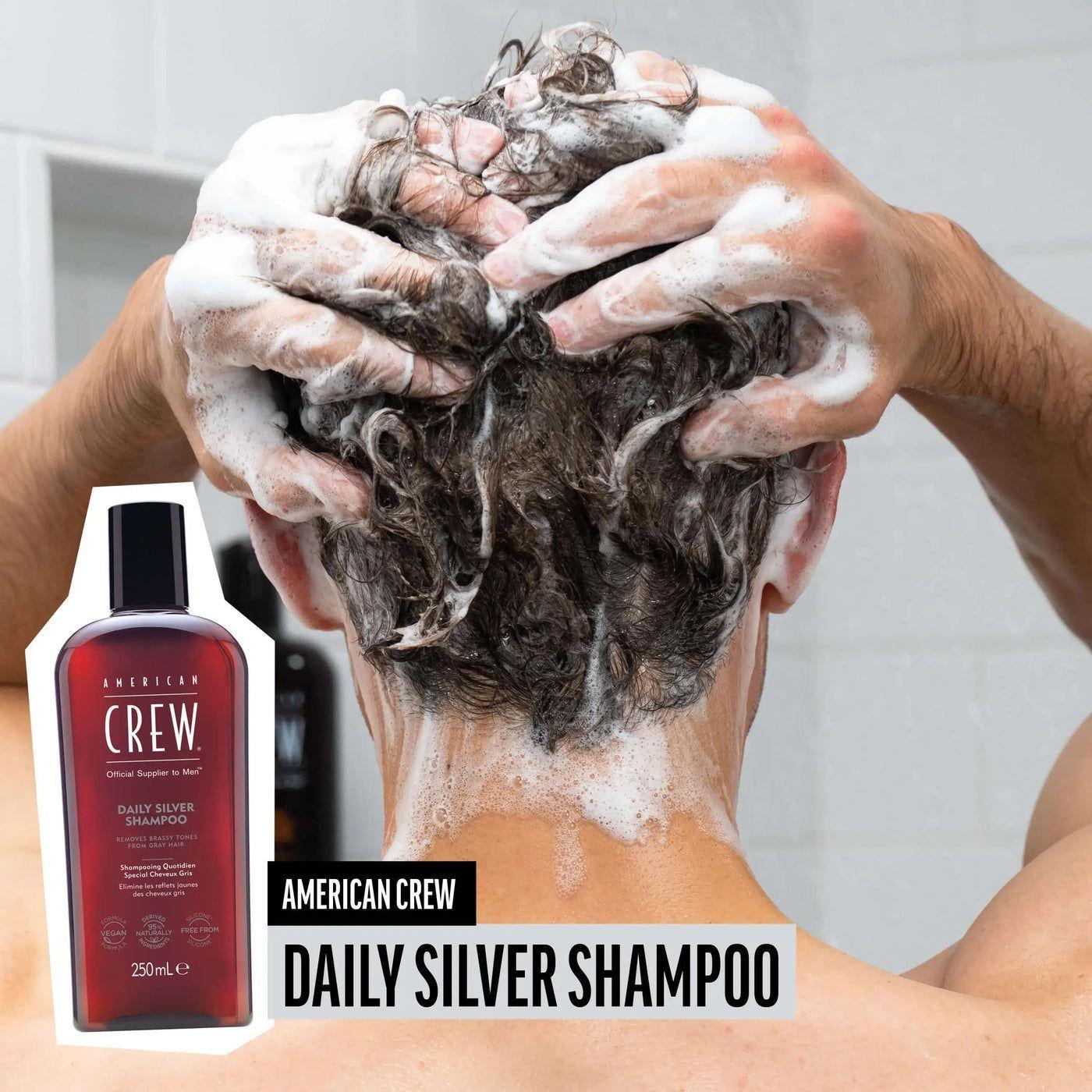 American Crew Daily Silver Shampoo – 250 ml-1