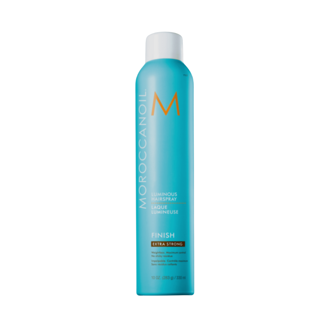 Moroccanoil Fijador Luminoso Extra Strong 330 ml — Spray de Fijación Extrafuerte con Aceite de Argán-0