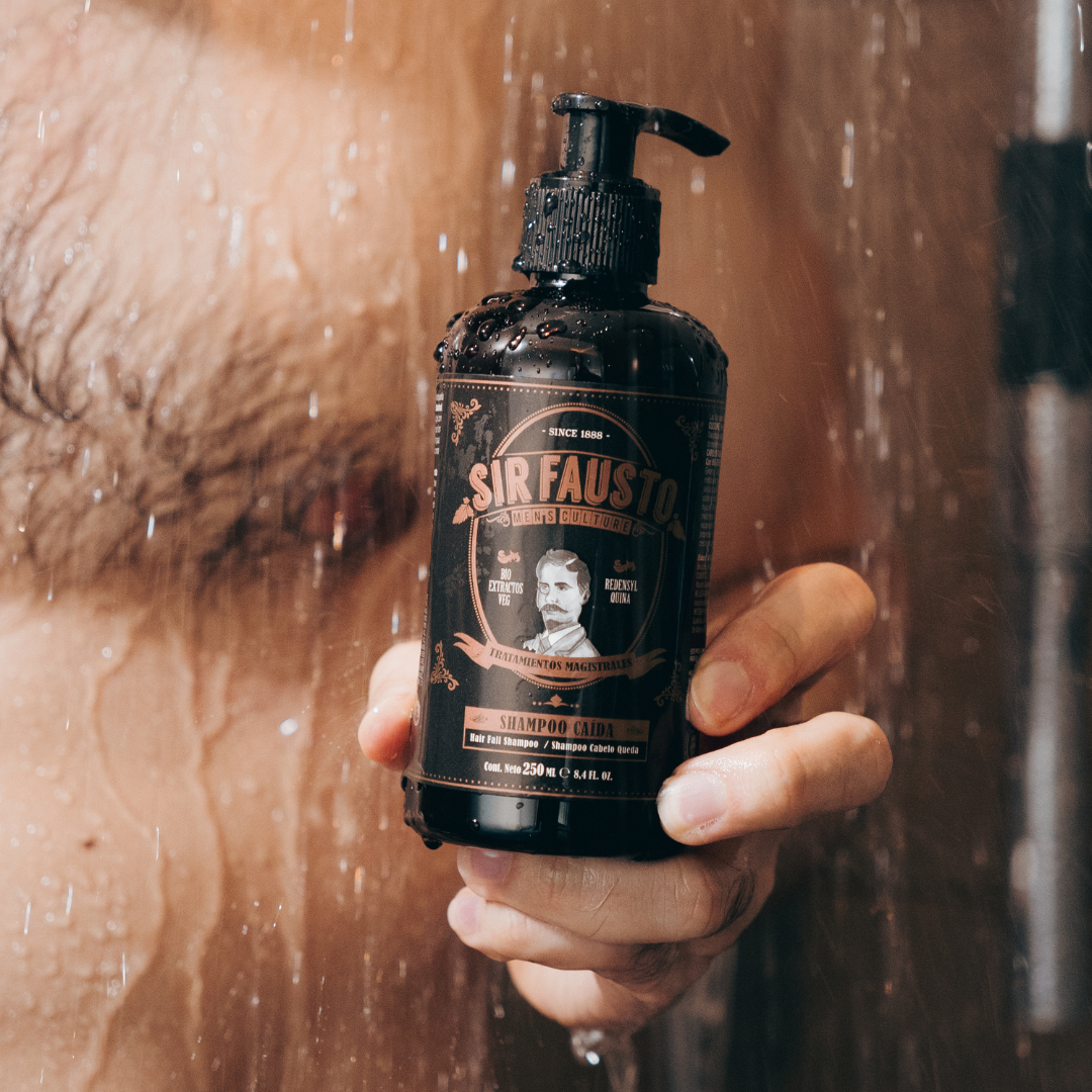 Shampoo Caída Sir Fausto 500 ml – Tratamiento fortalecedor y anticaída-1