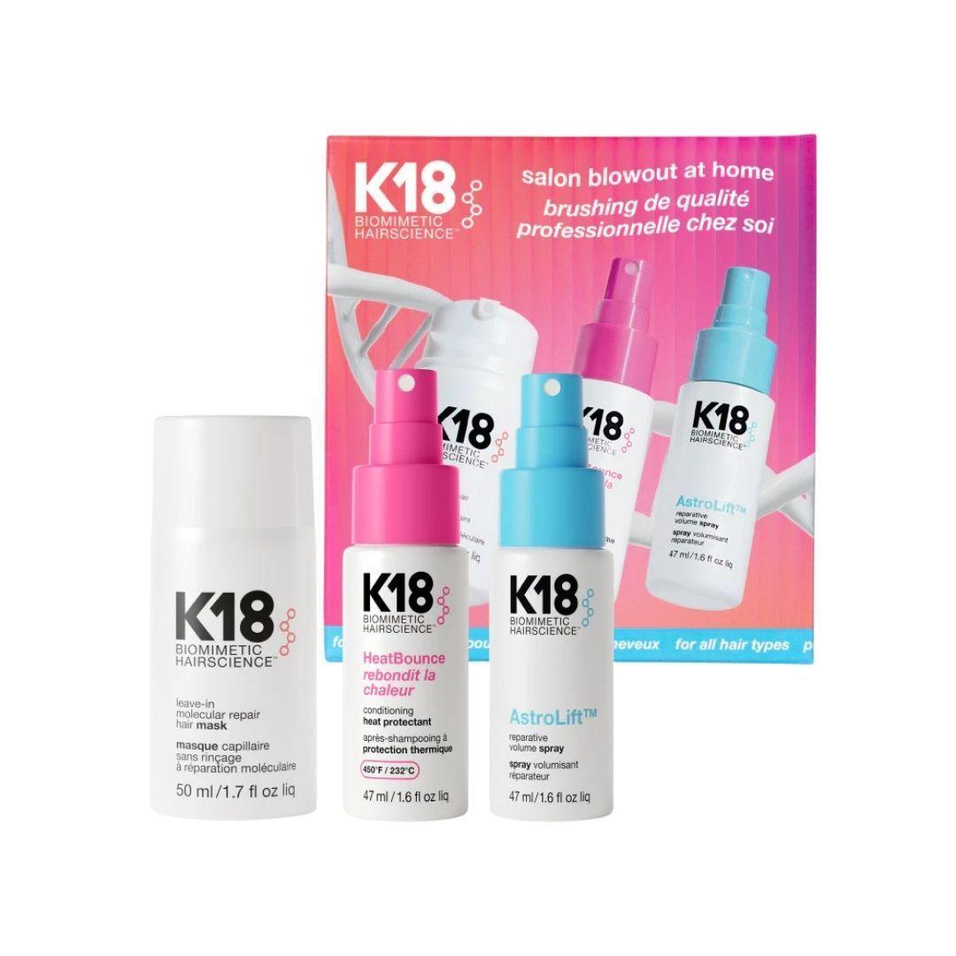 Kit Salon Blowout at Home Reparación y Styling Profesional K18-0