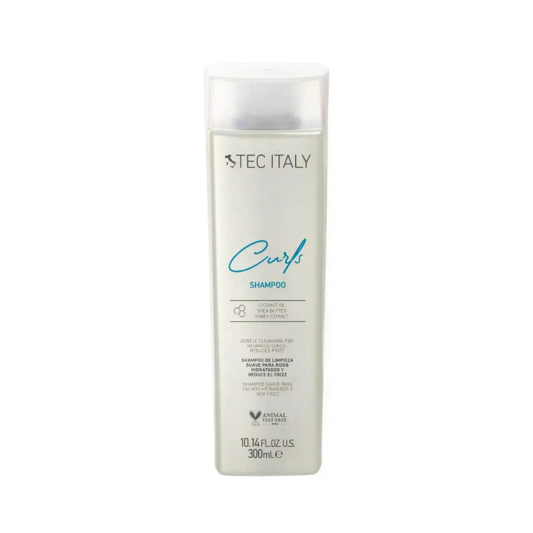 Curls Shampoo para Cabello Rizado y Ondulado 300 ml TEC ITALY-0