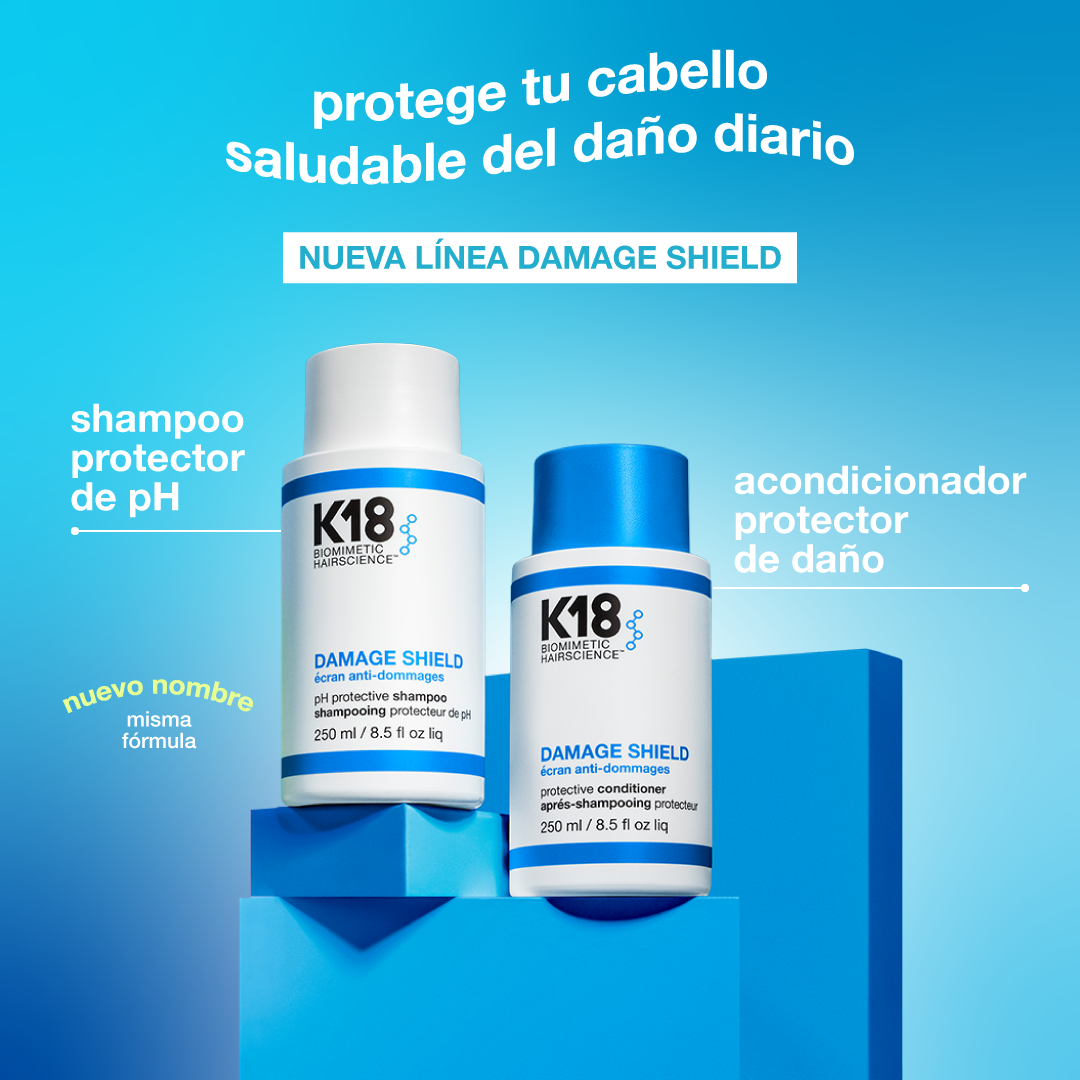 K18 Damage Shield pH Protective Shampoo 250ml – Limpieza Suave y Reparadora-2