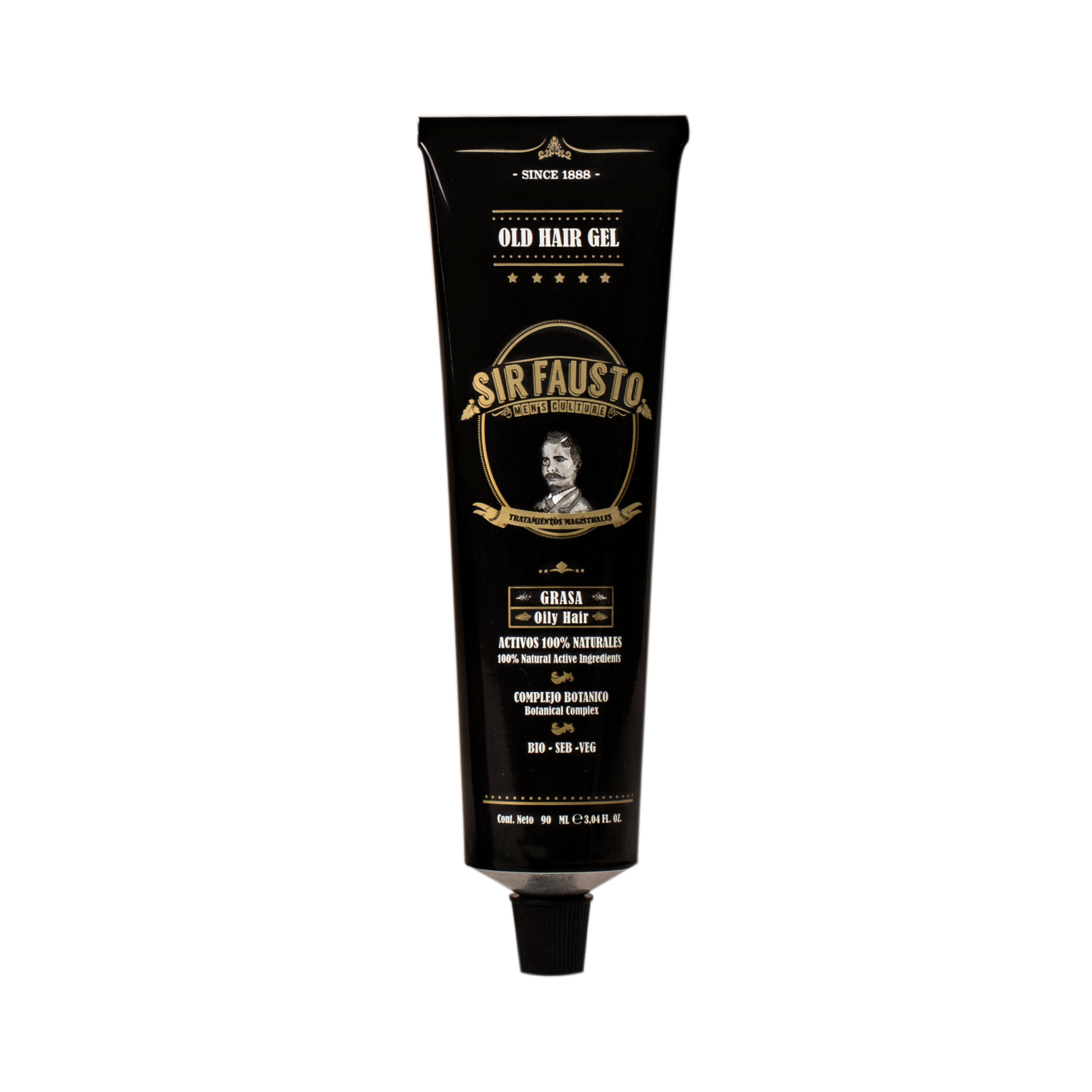 Gel Grasa Sir Fausto 90 grs – Peinado y control de grasa-0