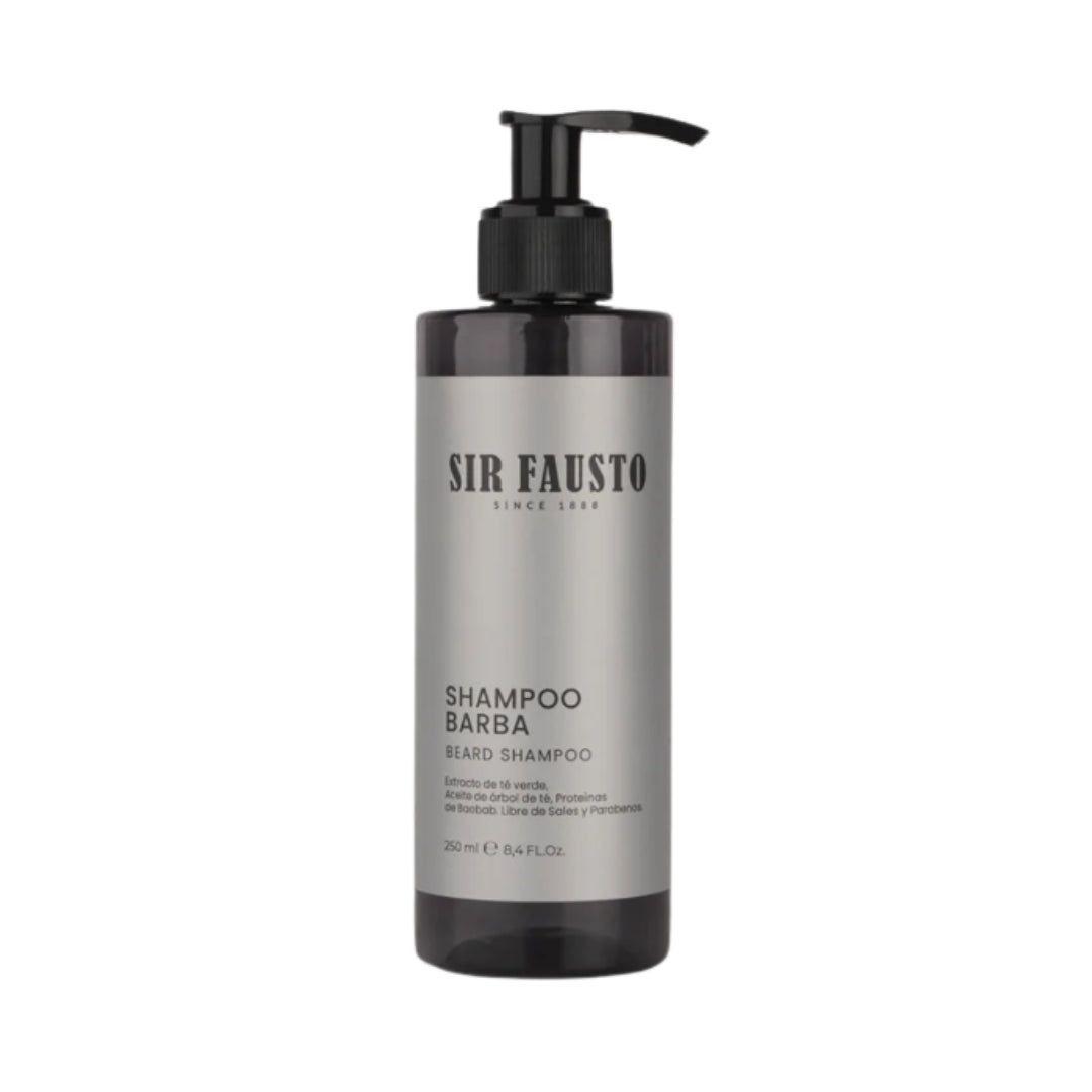 Shampoo para Barba Sir Fausto 500 ml – Limpieza profunda e hidratación prolongada-0