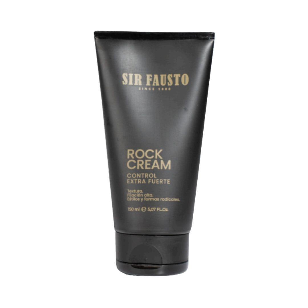 Rock Cream Sir Fausto 150 ml – Crema de peinado fijación alta y efecto húmedo-0