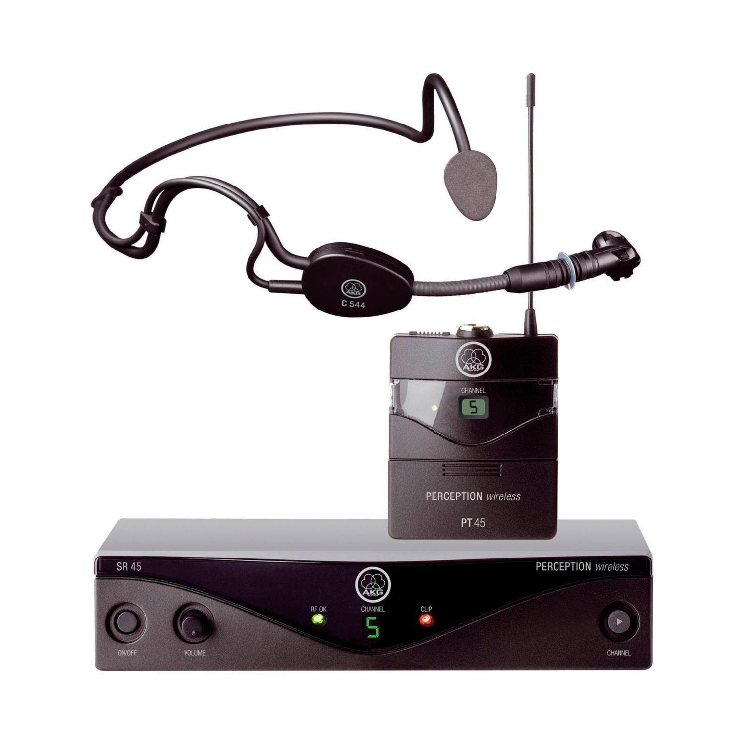 AKG P WIRELESS 45 SPORTS SET Sistema Micrófono Inalámbrico-0