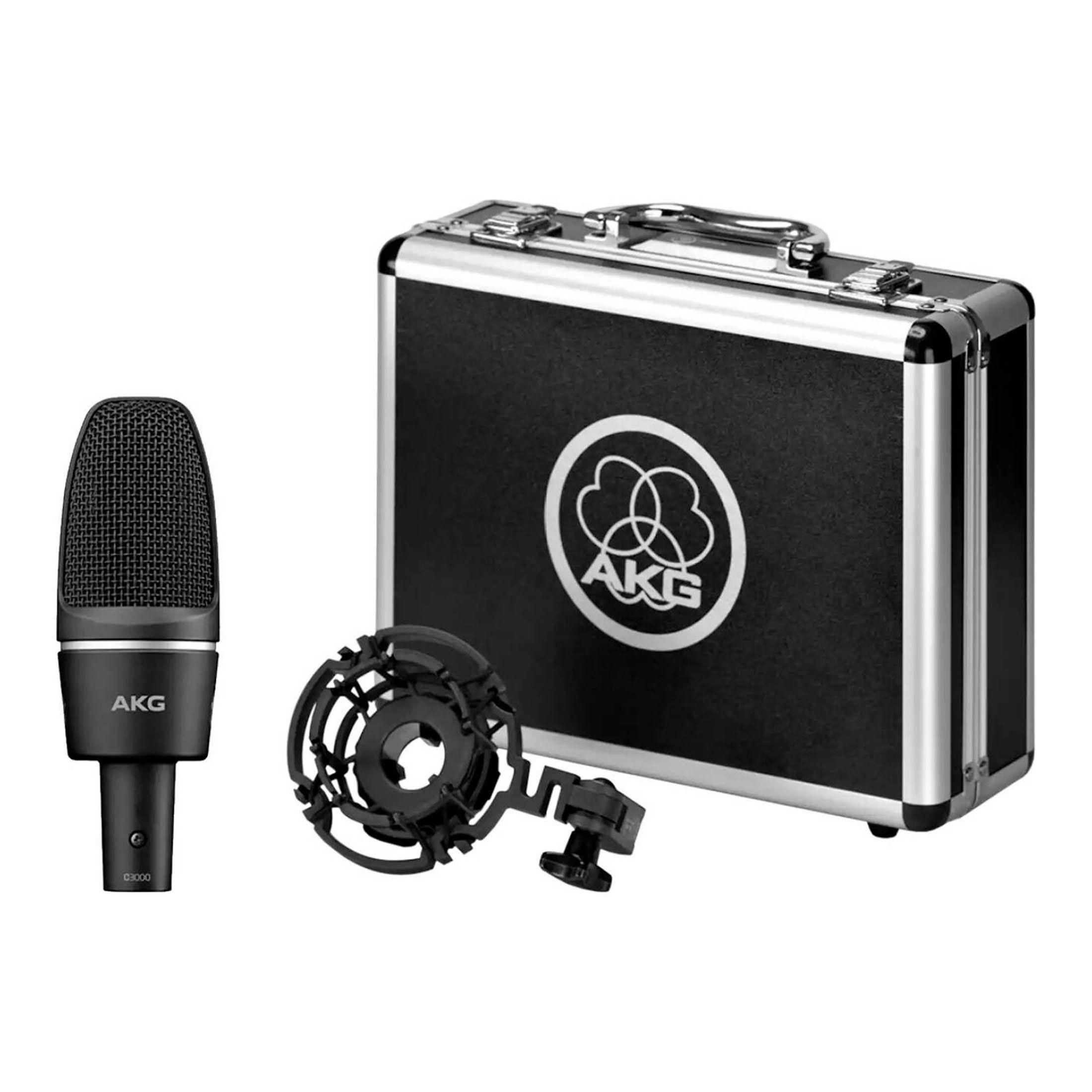 MICROFONO CONDENSADOR ESTUDIO C3000 AKG-0