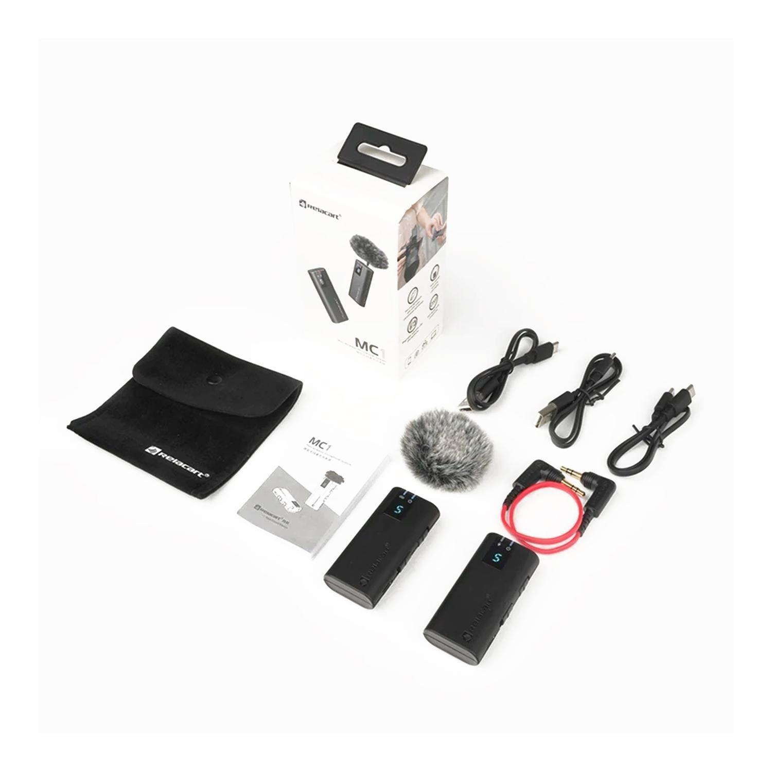 Relacart MC1 Sistema de Micrófono Inalámbrico Lavalier-6
