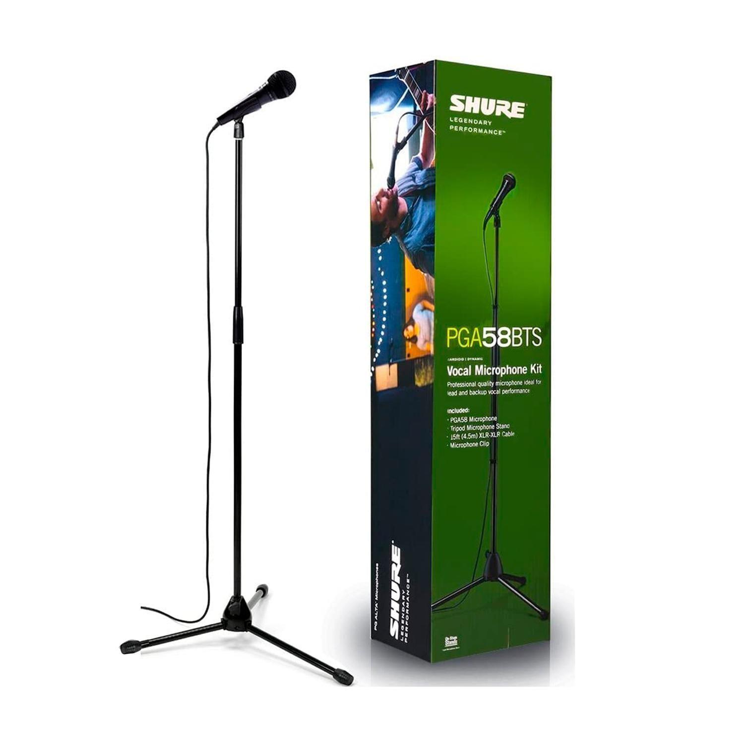 Shure PGA58 BTS Kit Micrófono Dinámico-1