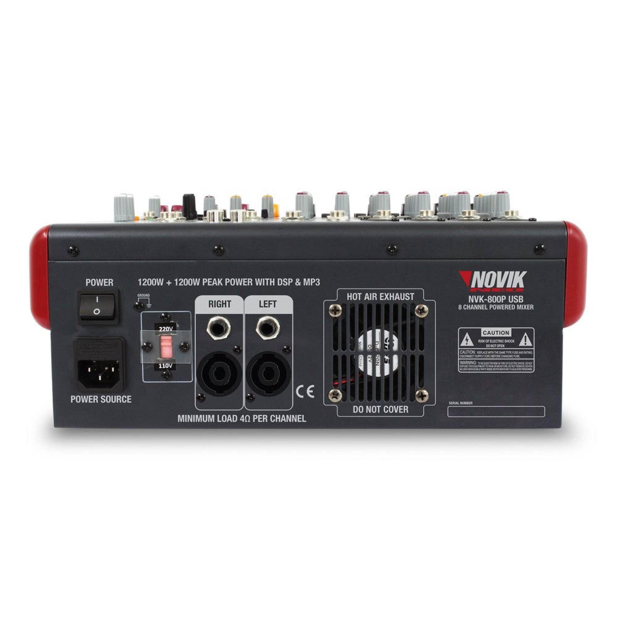 POWERMIXER Novik NVK 800P USB-3