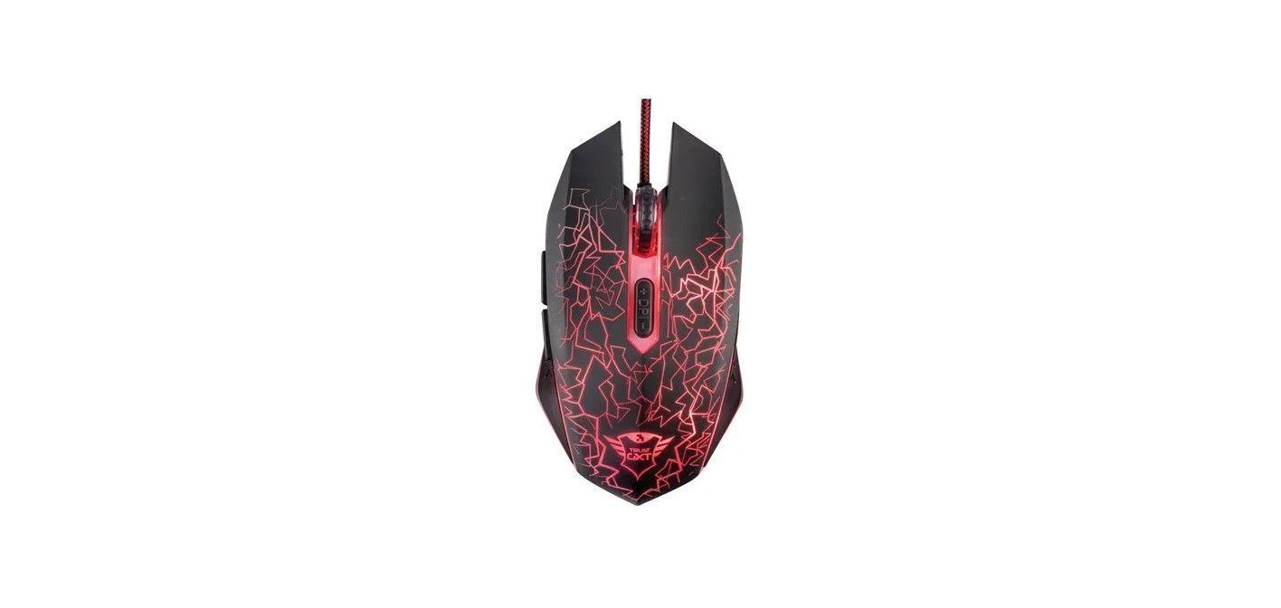 MOUSE GAMER ILUMINACIÓN LED GXT105 IZZA TRUST-1