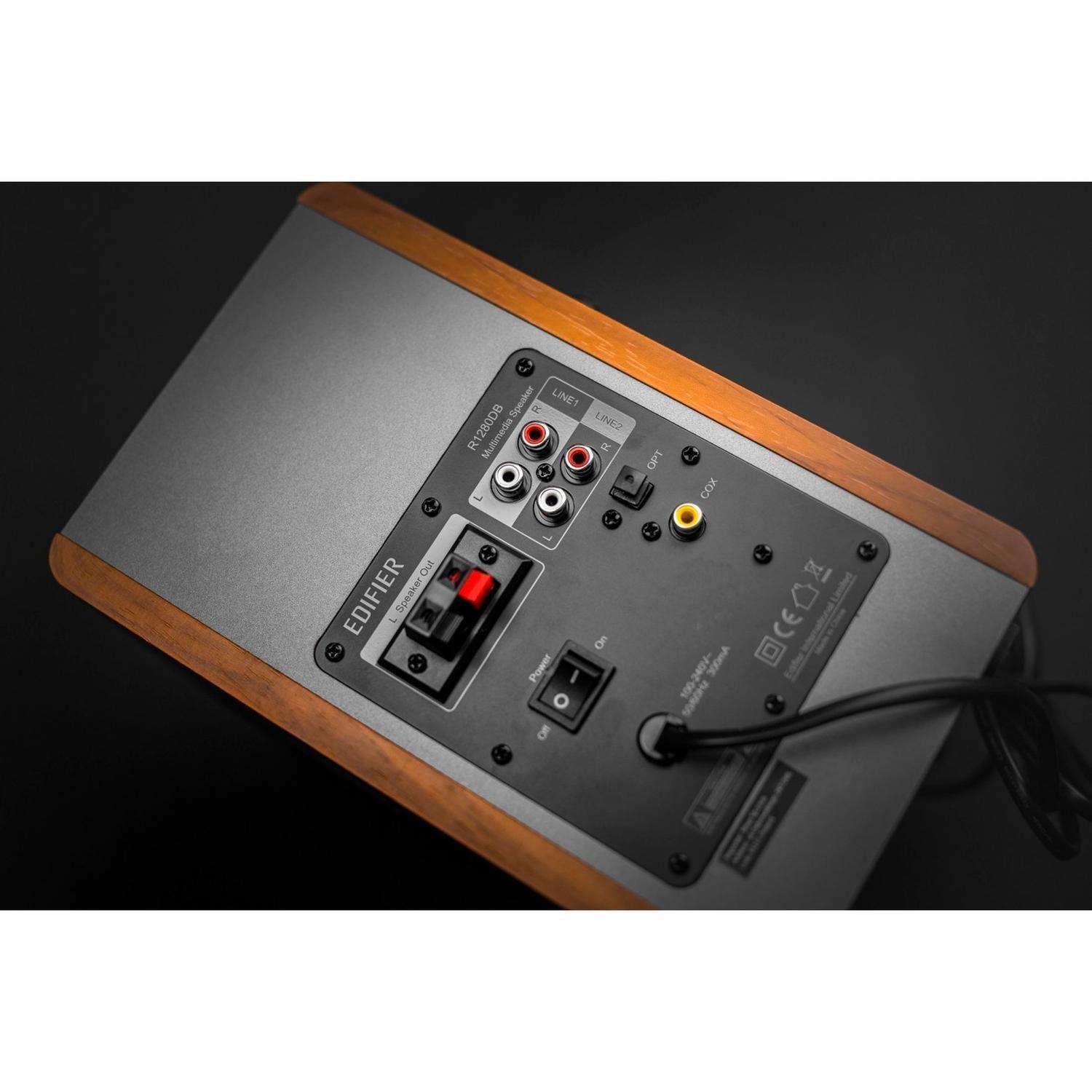 Edifier R1280 DB BROWN Parlantes-2