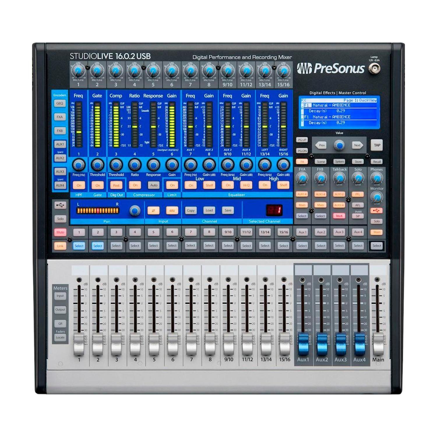 Presonus SL1602 USB Mezclador Digital-0