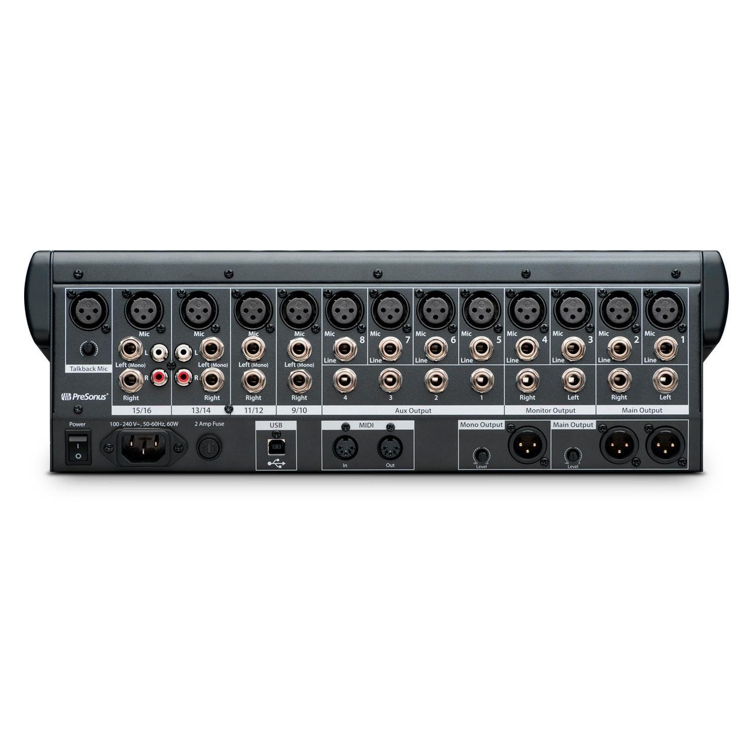 Presonus SL1602 USB Mezclador Digital-1