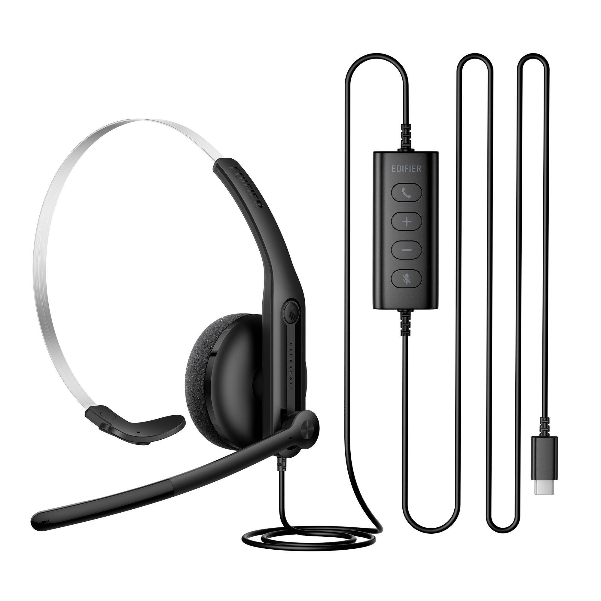 Edifier CC100 Audifono Mono USB con Microfono-1