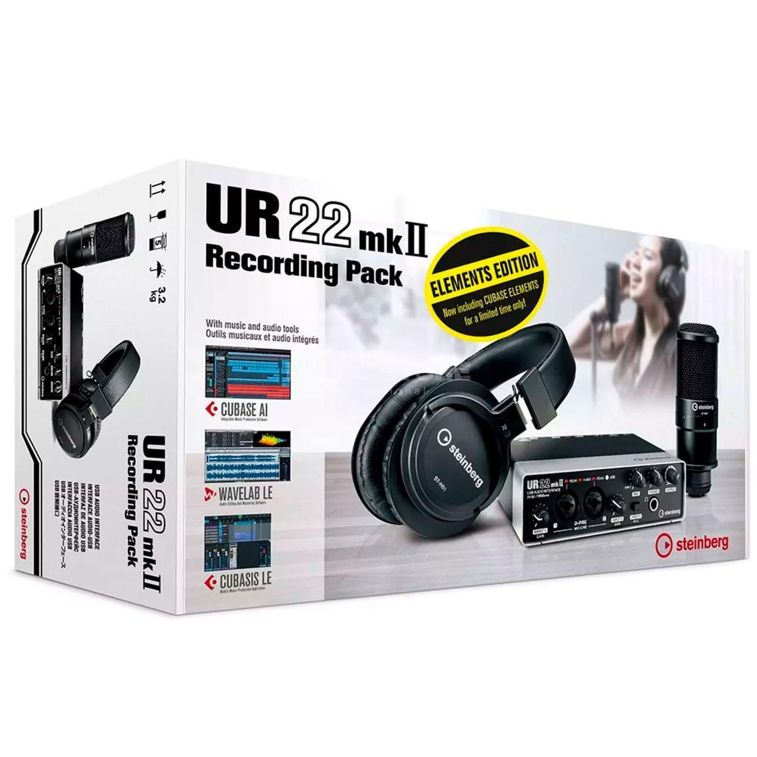 Steinberg UR22 MKII RECORDING PACK-2