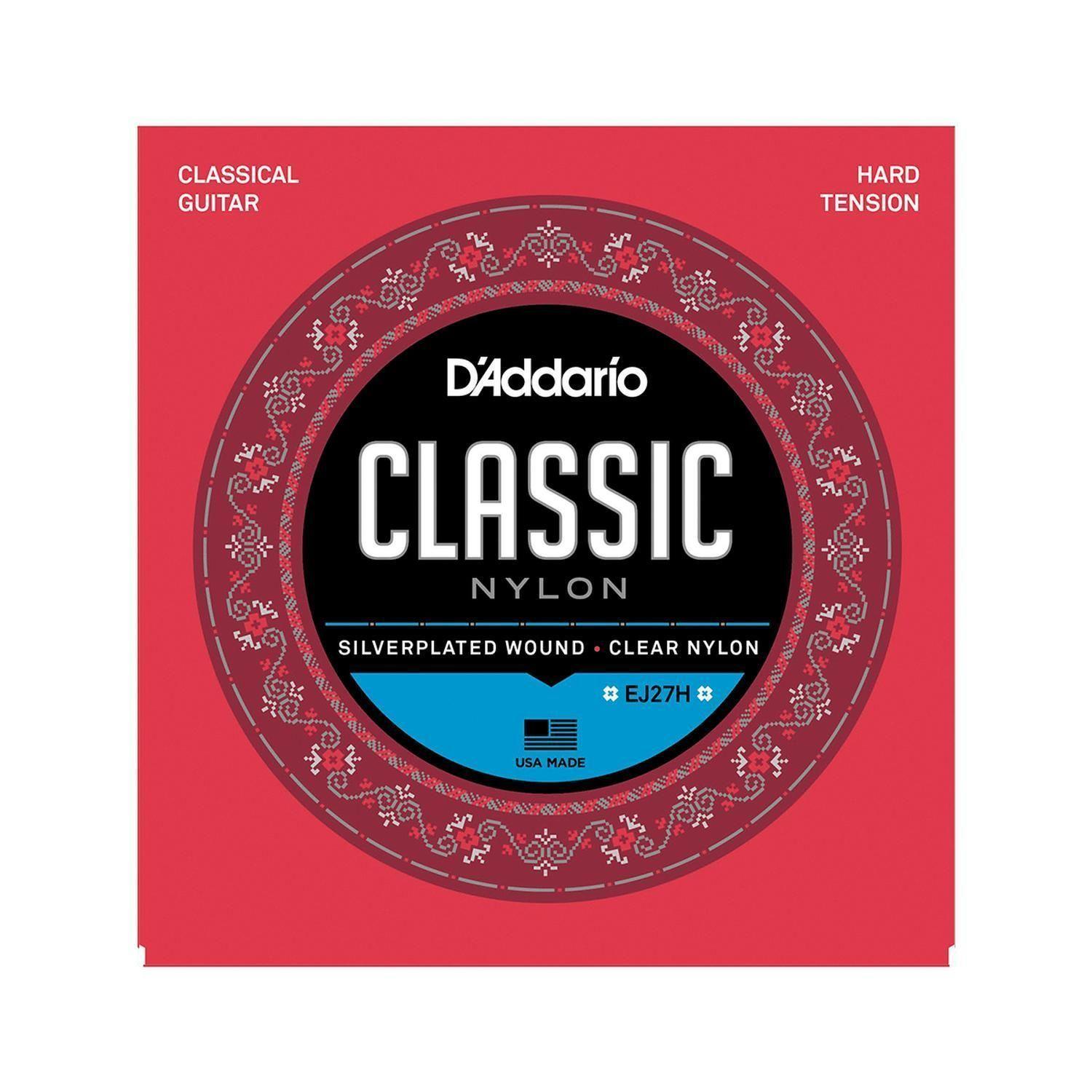 Daddario EJ27H Set de Cuerdas Guitarra Acústica Nylon-0