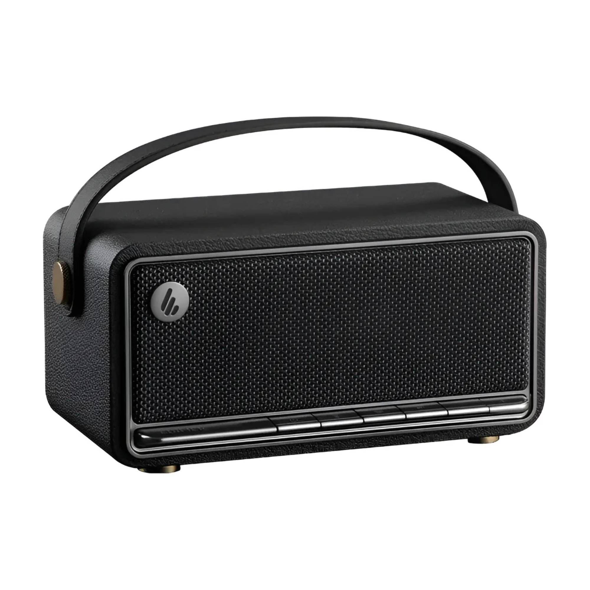 Edifier Mp330  Parlante Portátil Retro Black Con Bluetooth-2