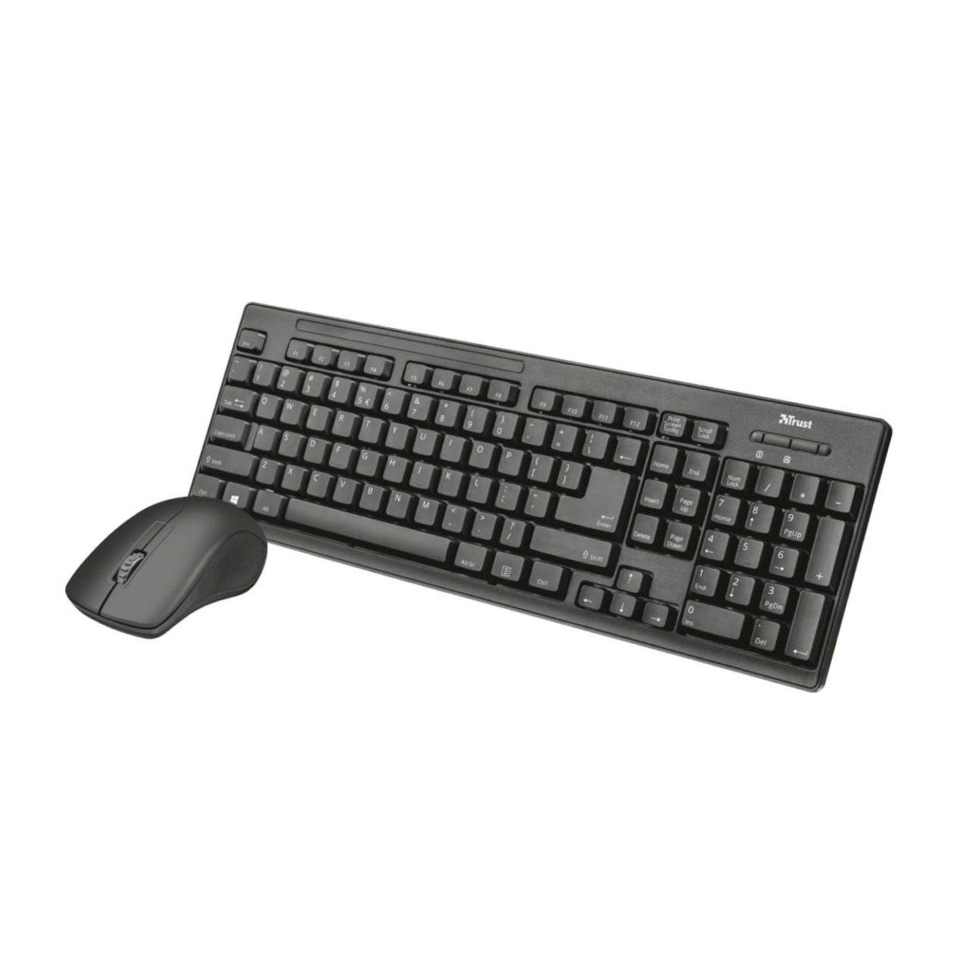 COMBO MOUSE TECLADO Trust ZIVA-0