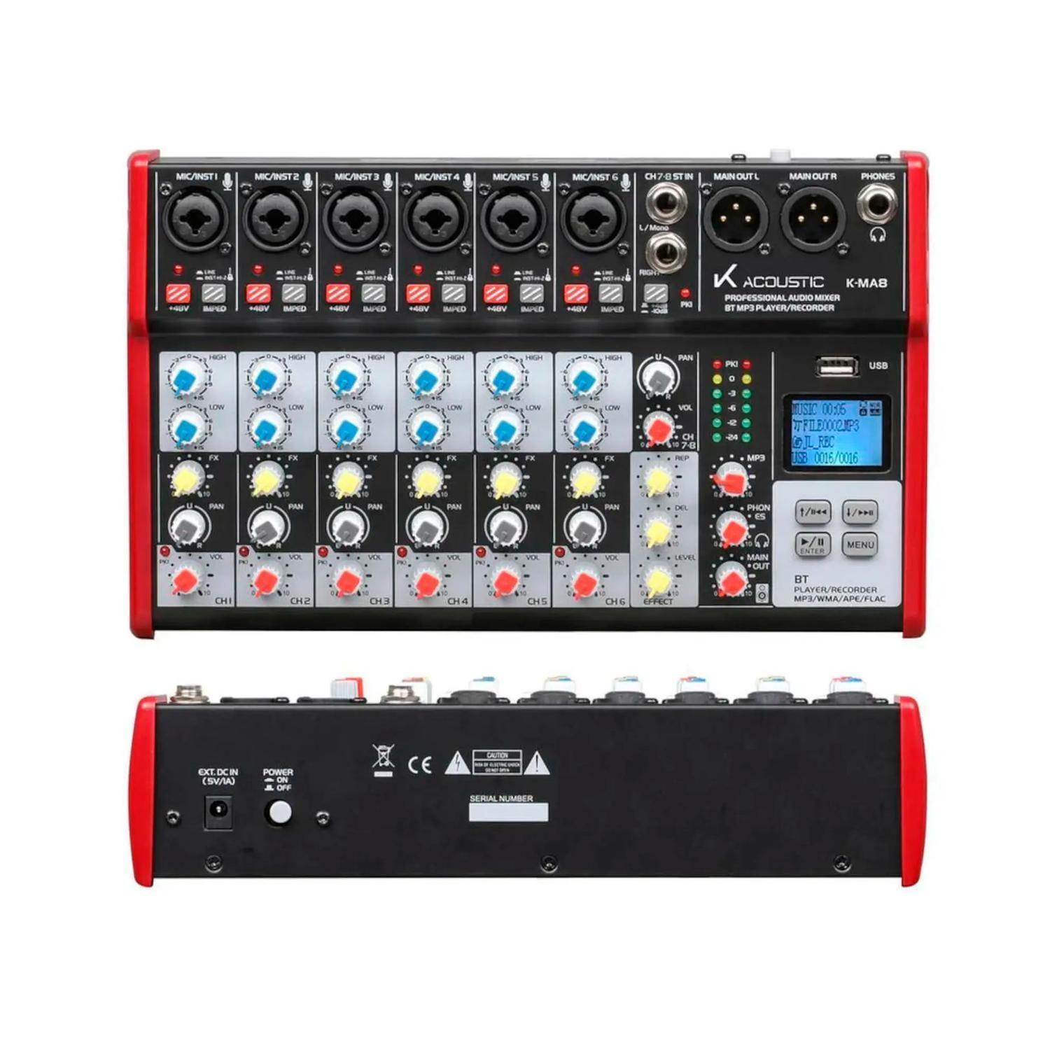 K Acoustic K MA 8 Mezclador-1