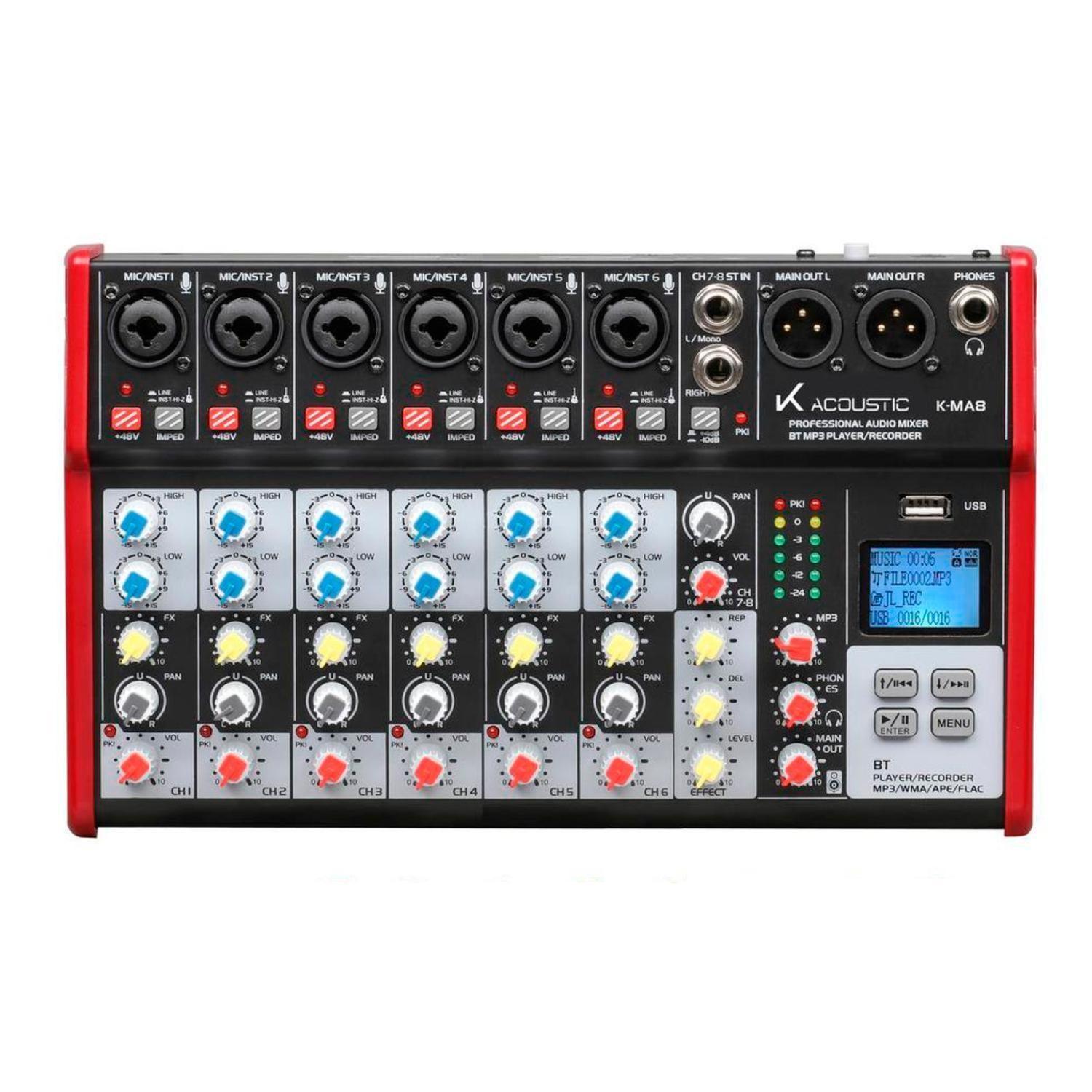 K Acoustic K MA 8 Mezclador-0