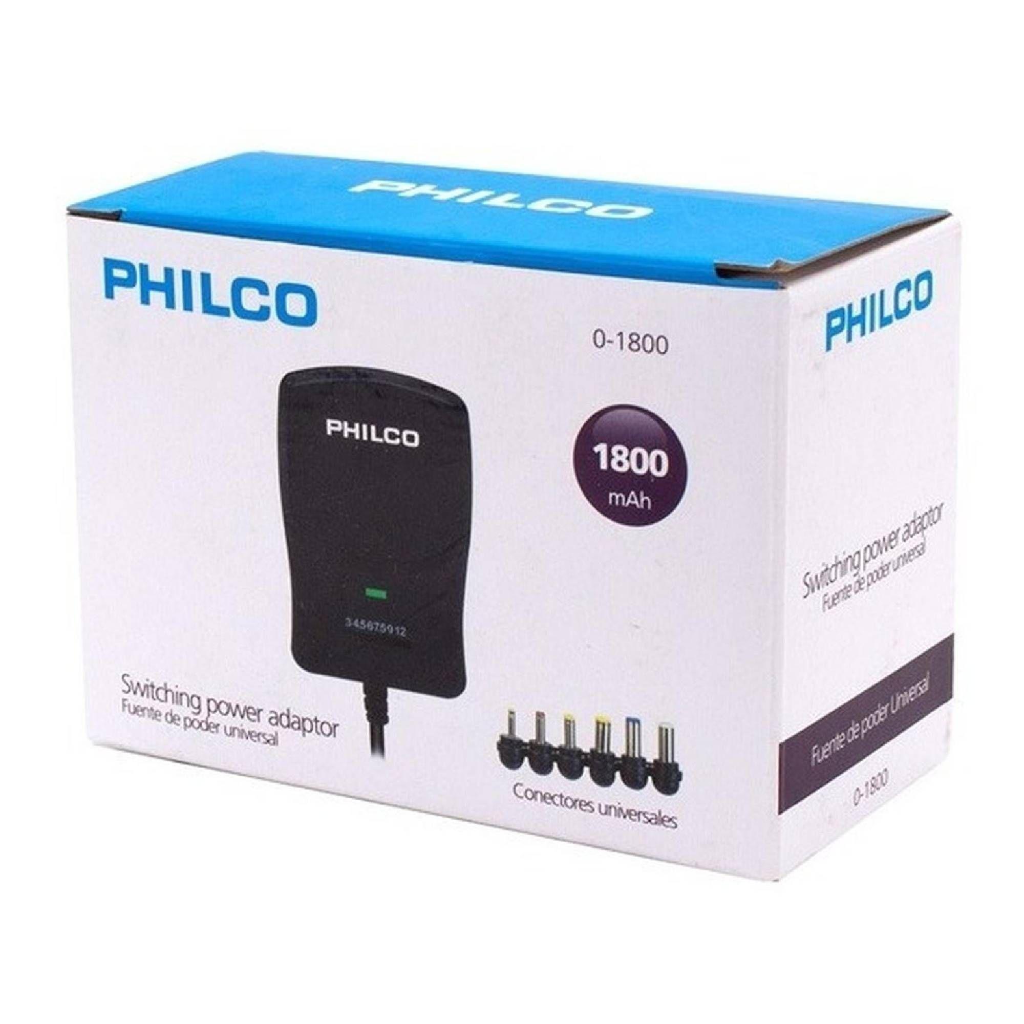 Multitransformador Universal 1800mah Philco-2