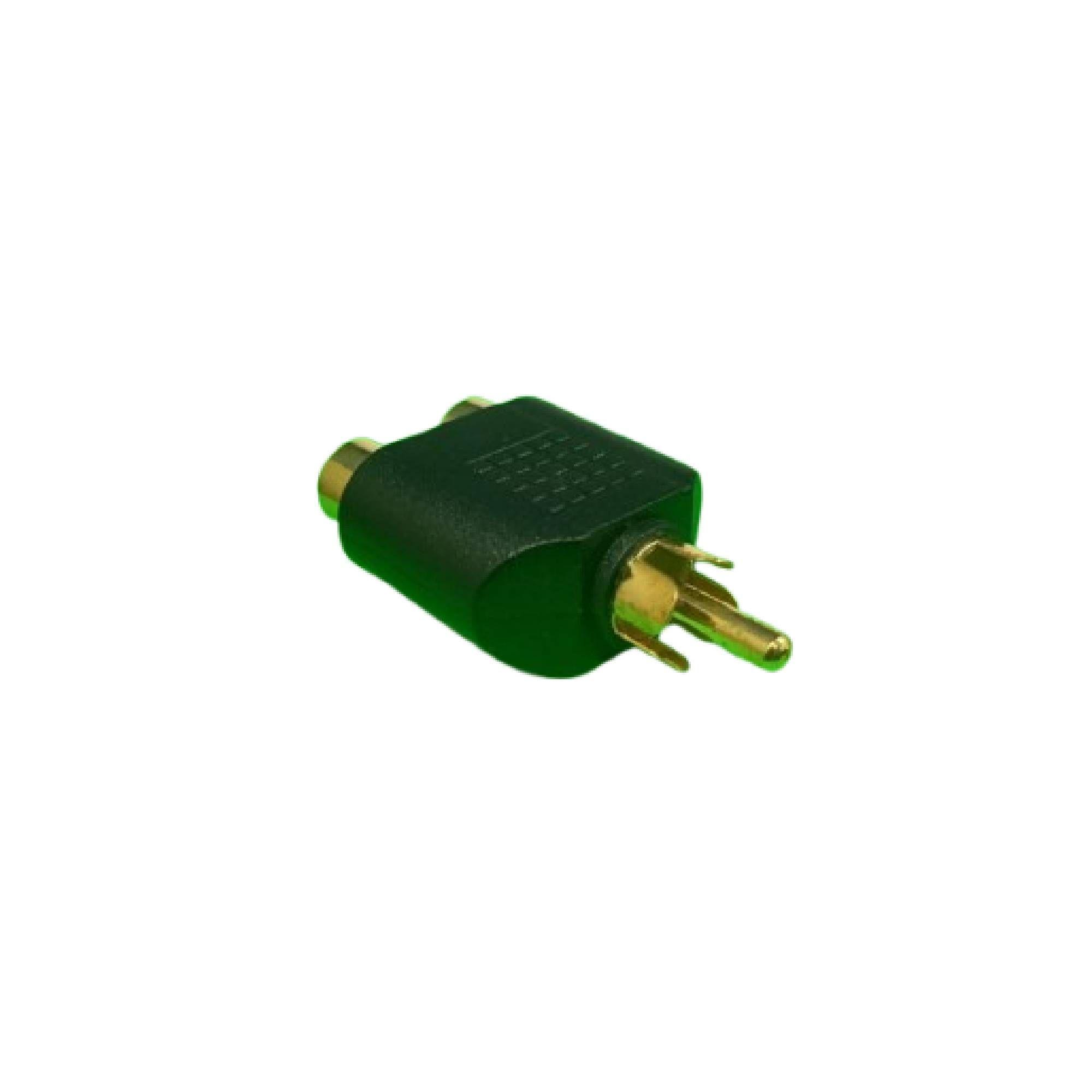 Best America MA 39 G Adaptador RCA Macho a 2 RCA Hembra-2