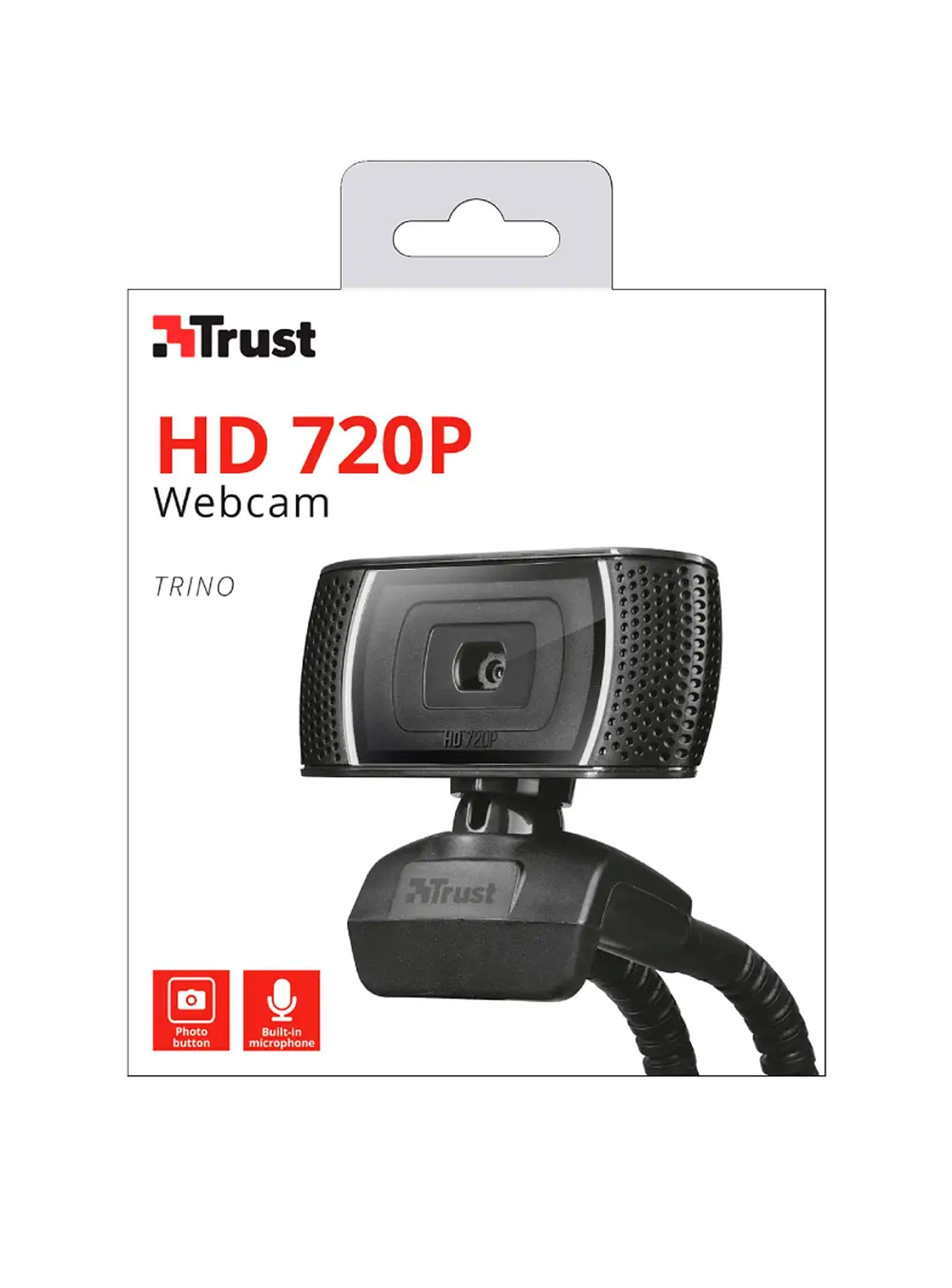 WEBCAM HD 720 PIXELES SHYPE ZOOM TRINO TRUST-1