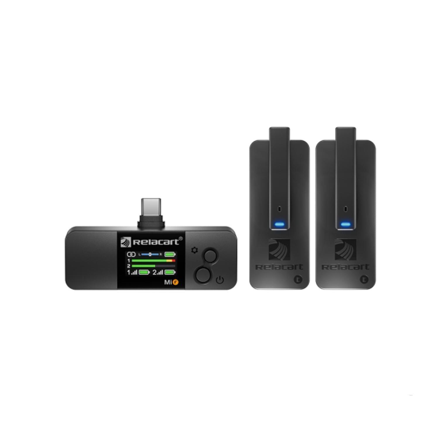 Relacart MI3 Sistema Micrófonos Inalámbricos Lavalier (Set)-0