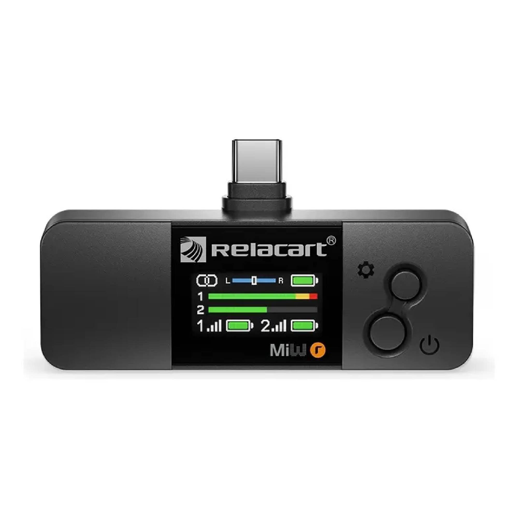 Relacart MI3 Sistema Micrófonos Inalámbricos Lavalier (Set)-2