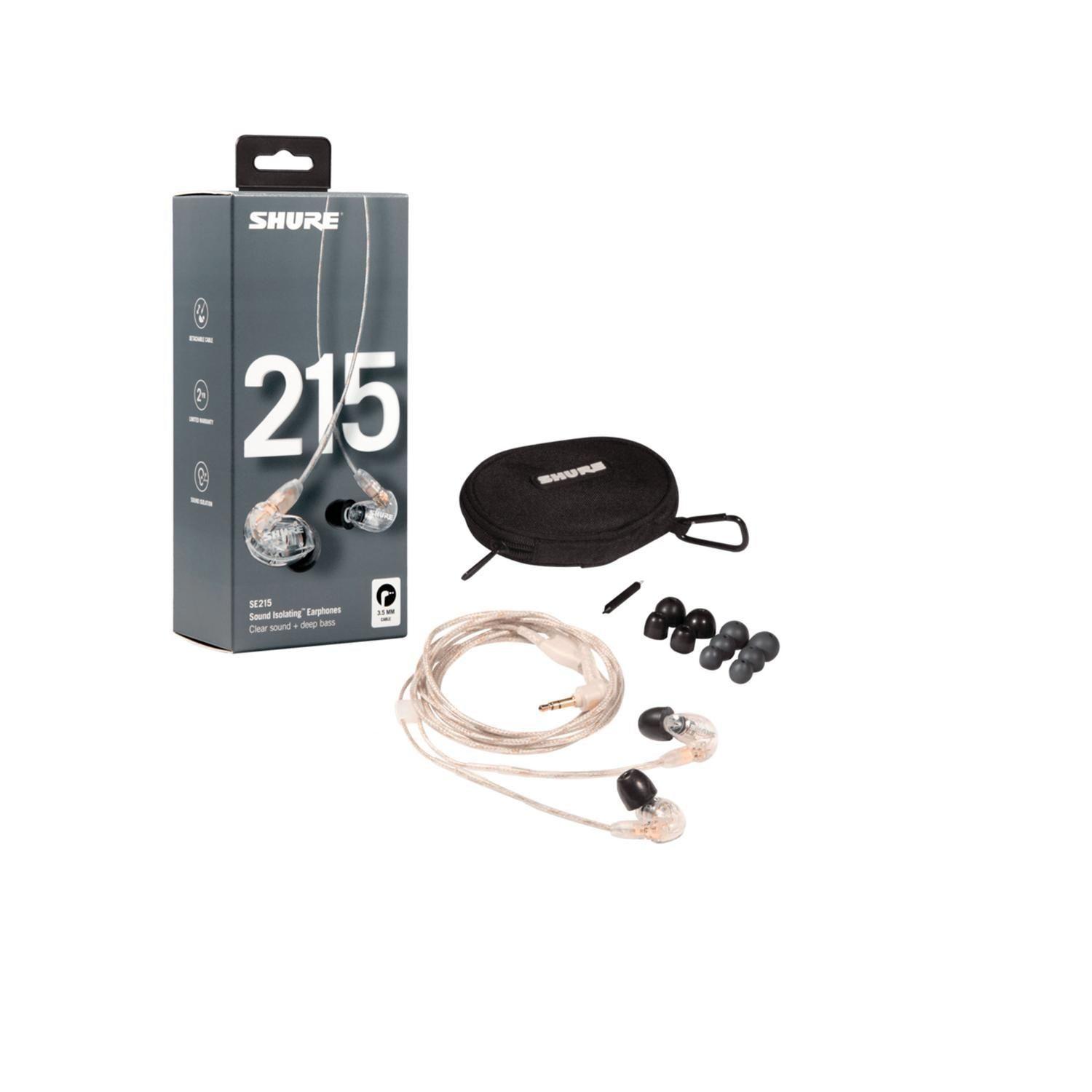 Shure SE215CL Audífonos-2