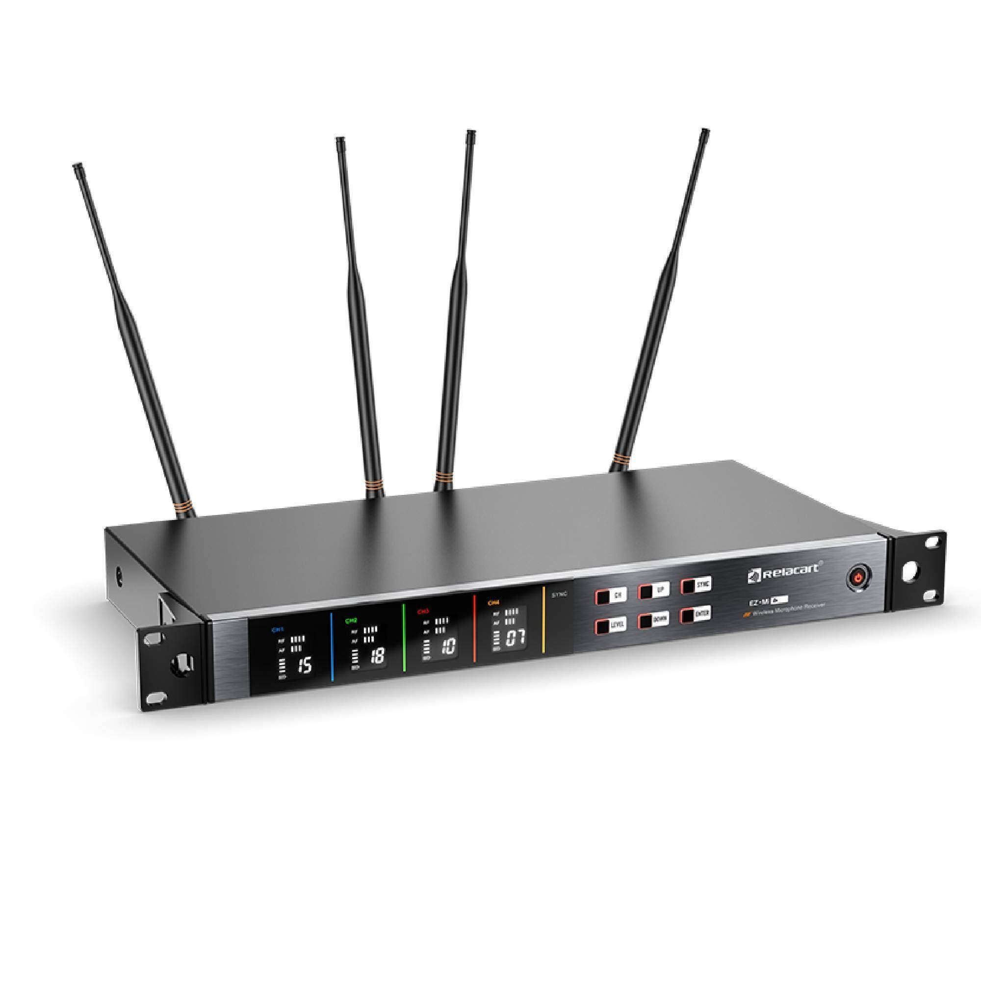 Relacart EZ MI4 sistema inal mbrico 02 mano mas 02 cintillo-6