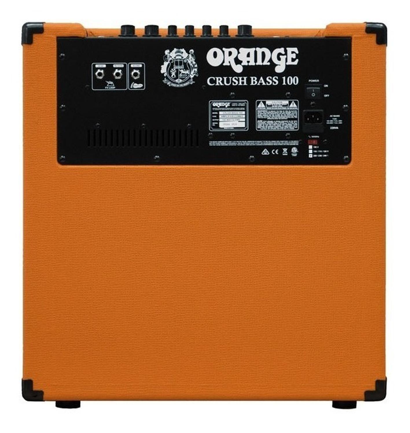 Orange Crush Bass 100w Amplificador De Bajo-5