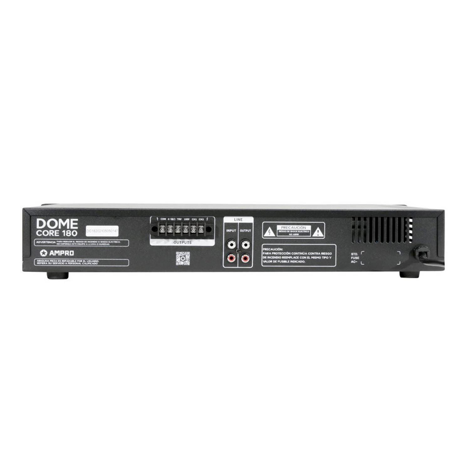 TecShow DOME CORE 180 Amplificador de Linea-1