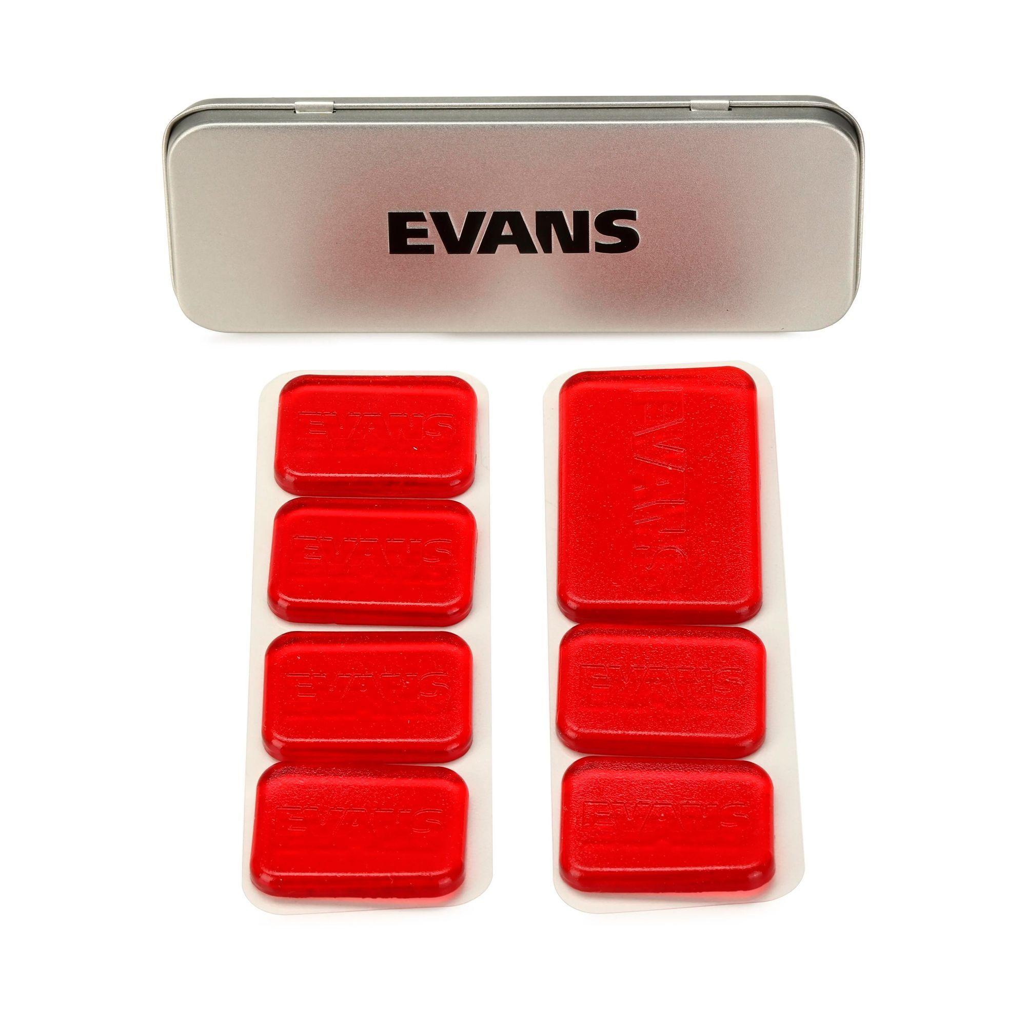 Evans EQPODS Set de Gel Damper Controlador de Armonicos para Batería-0