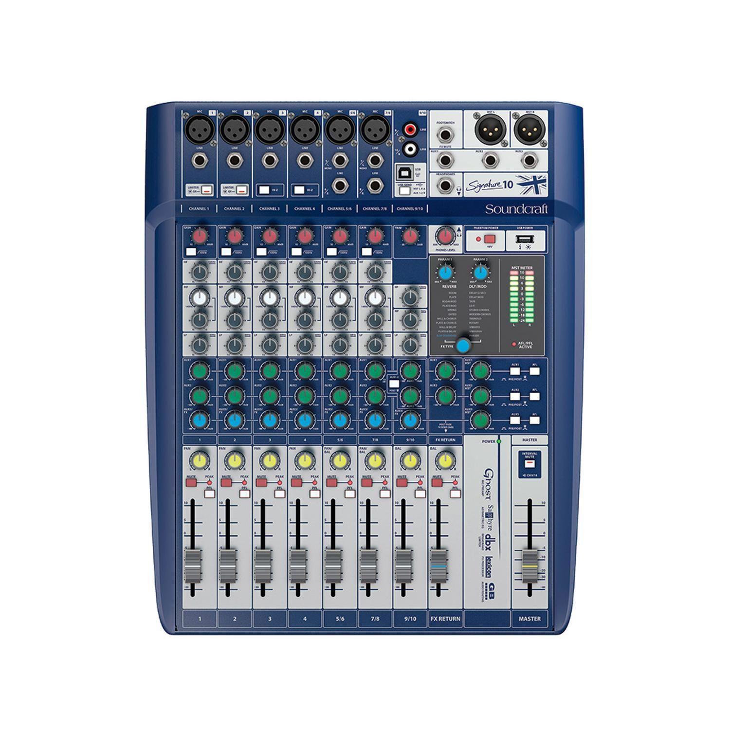 Soundcraft SIGNATURE 10 Mezclador-0