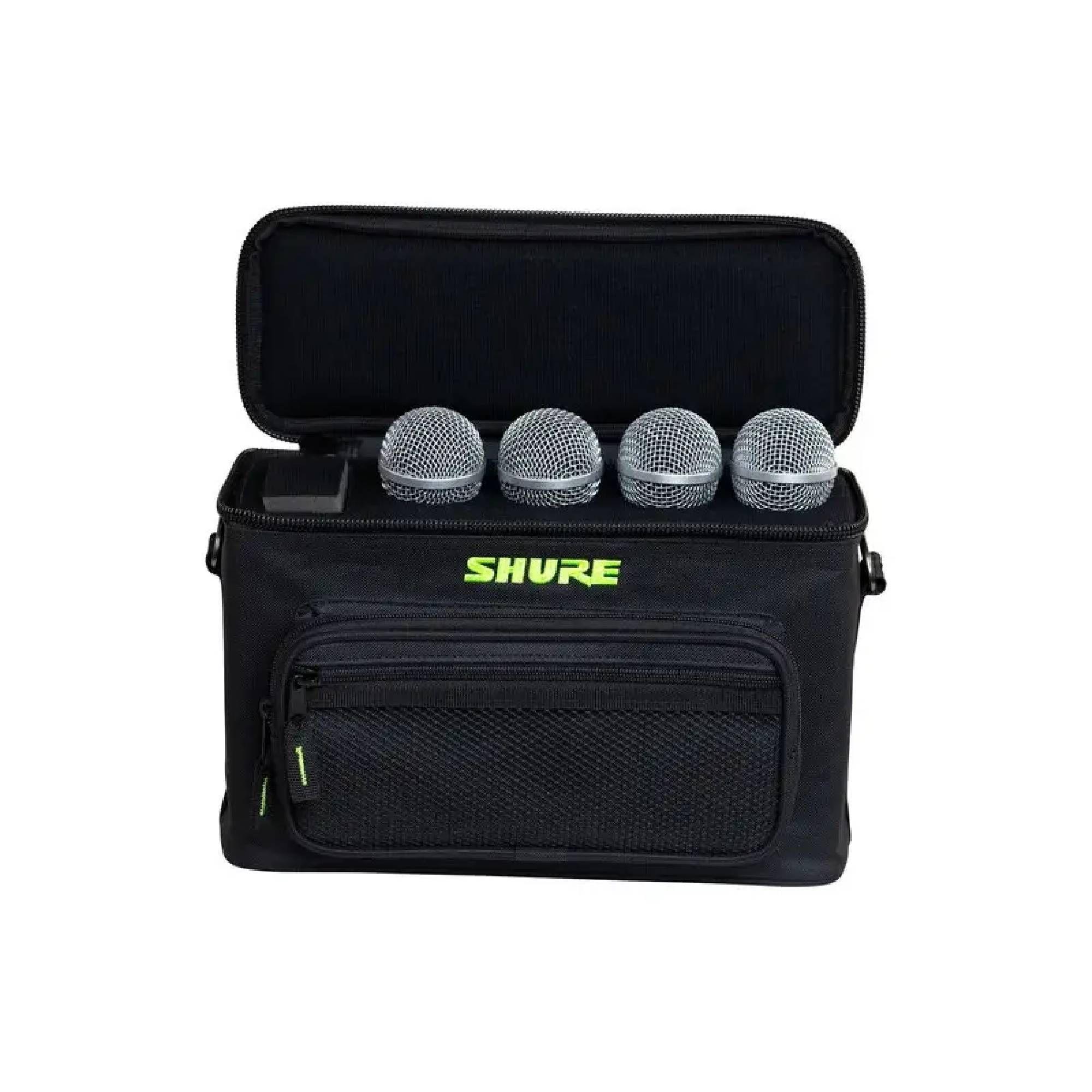 GATOR ESTUCHE PARA 4 MICR FONOS SH MICBAG04-2