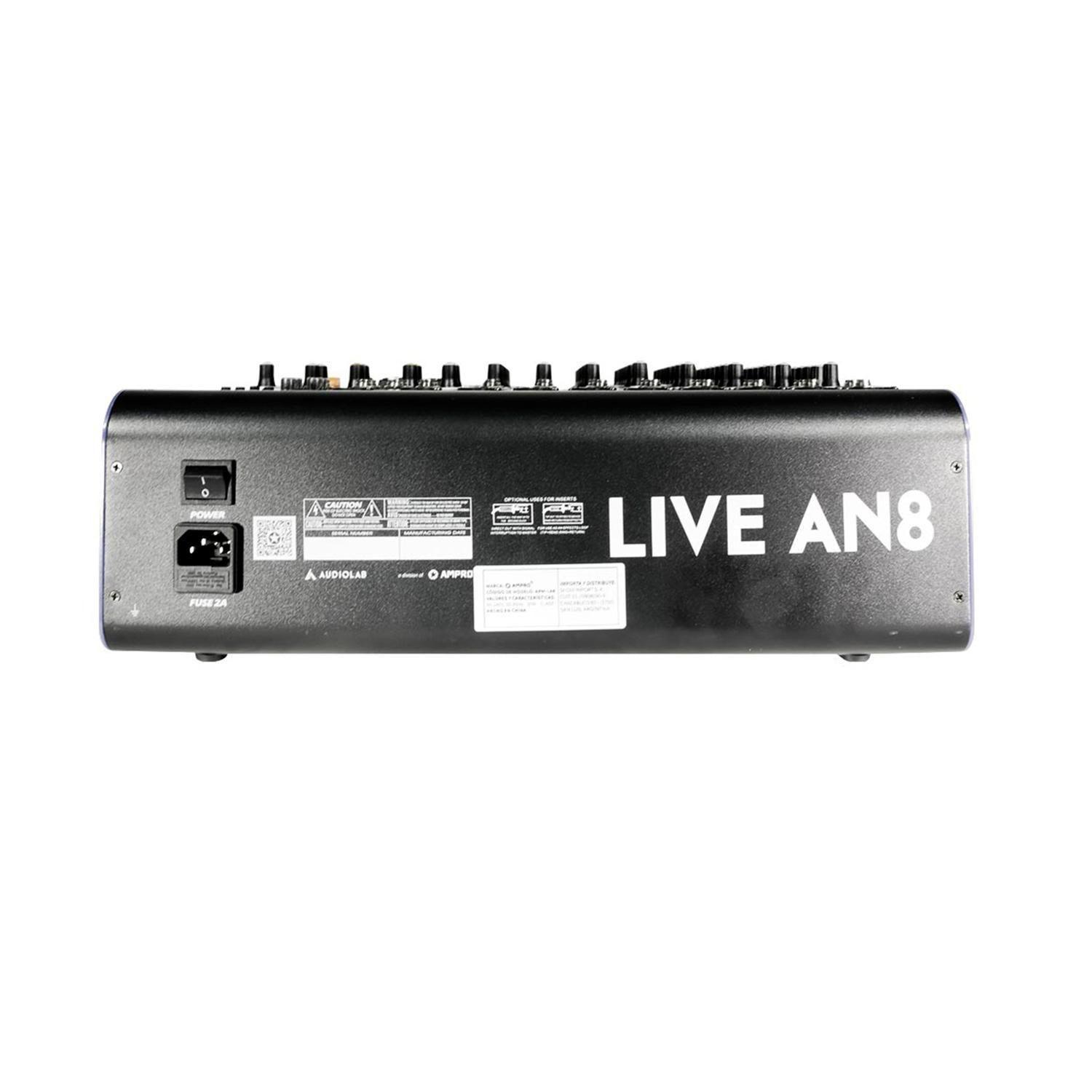 TecShow LIVE AN8 Mezclador-2