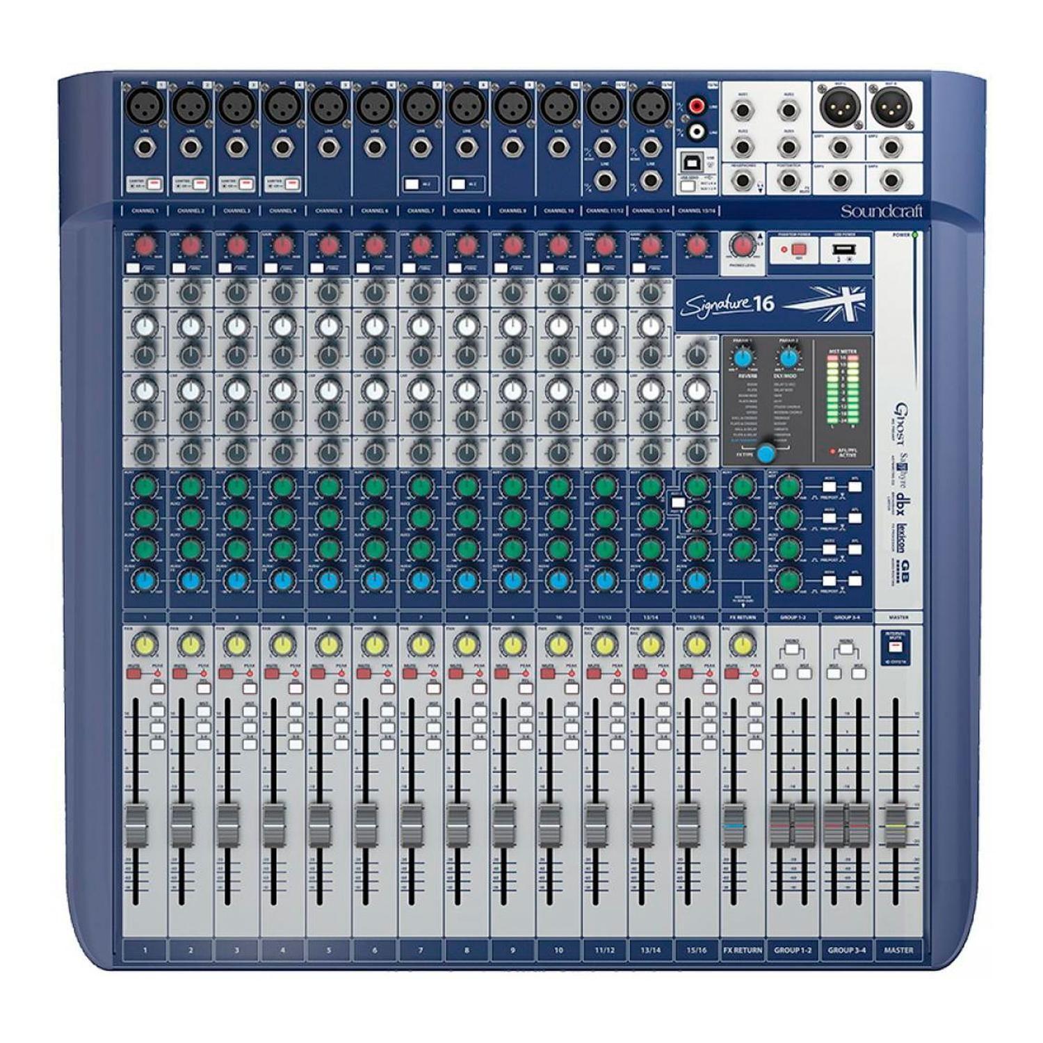 Soundcraft SIGNATURE 16 Mezclador-0