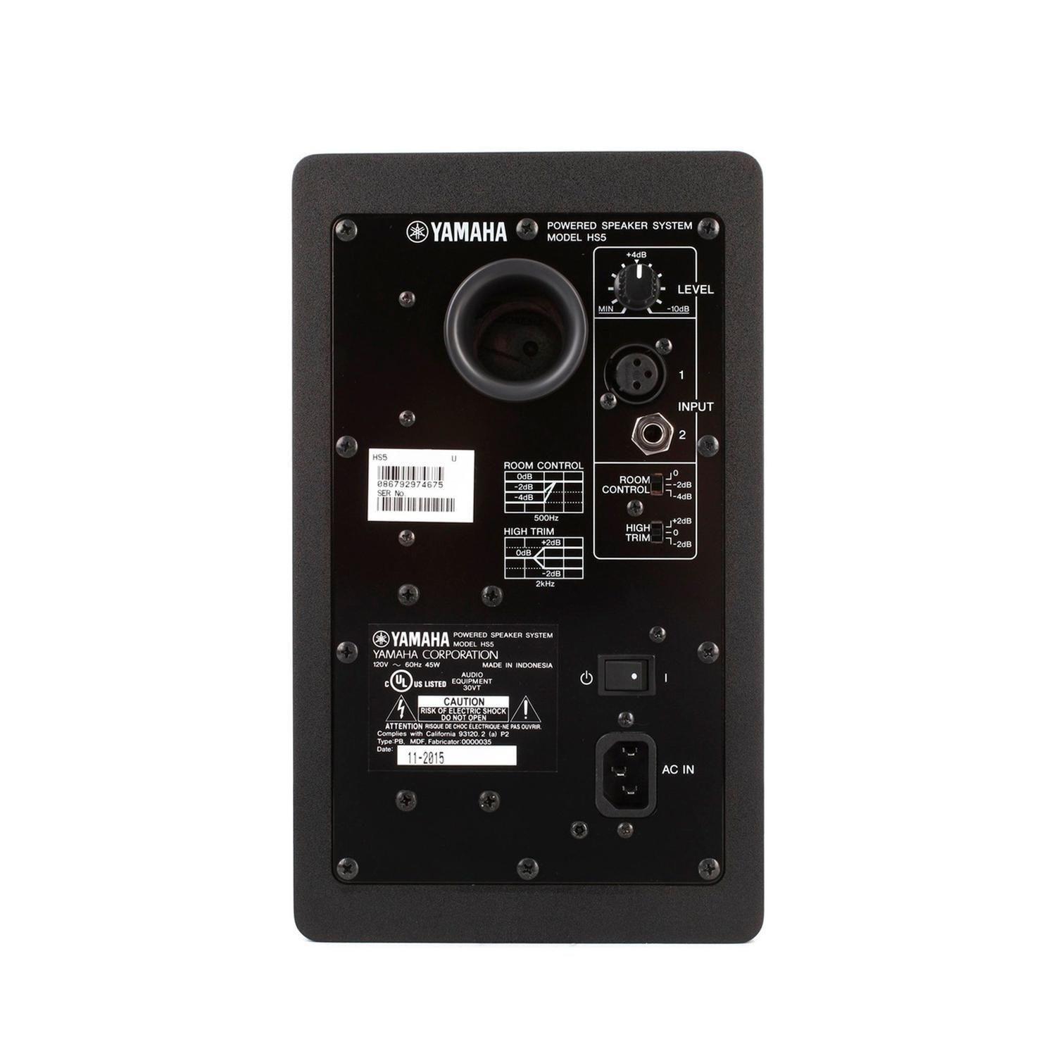 Yamaha HS5 Monitor de Estudio 5"-1