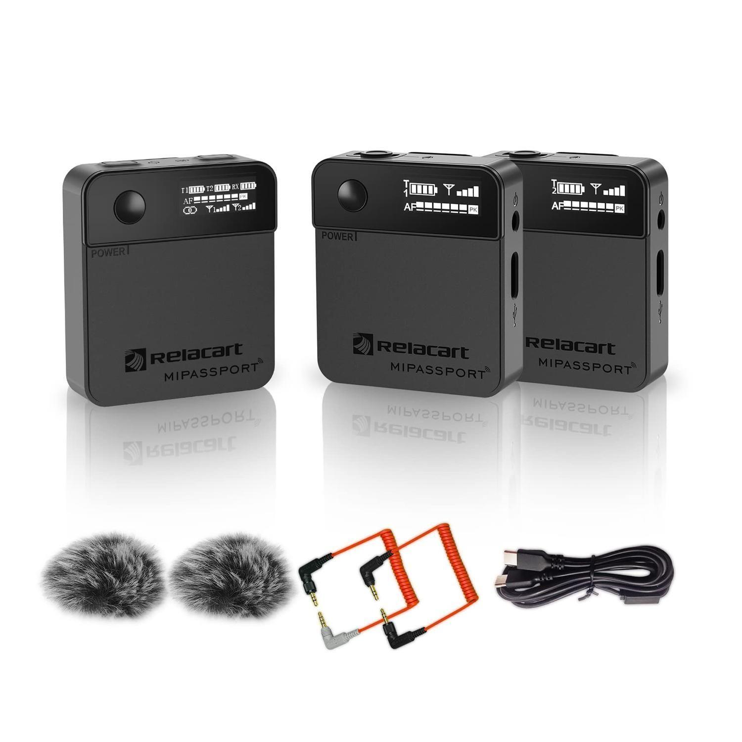 Relacart MI2 Sistema de Micrófonos Inalámbricos Lavalier-2