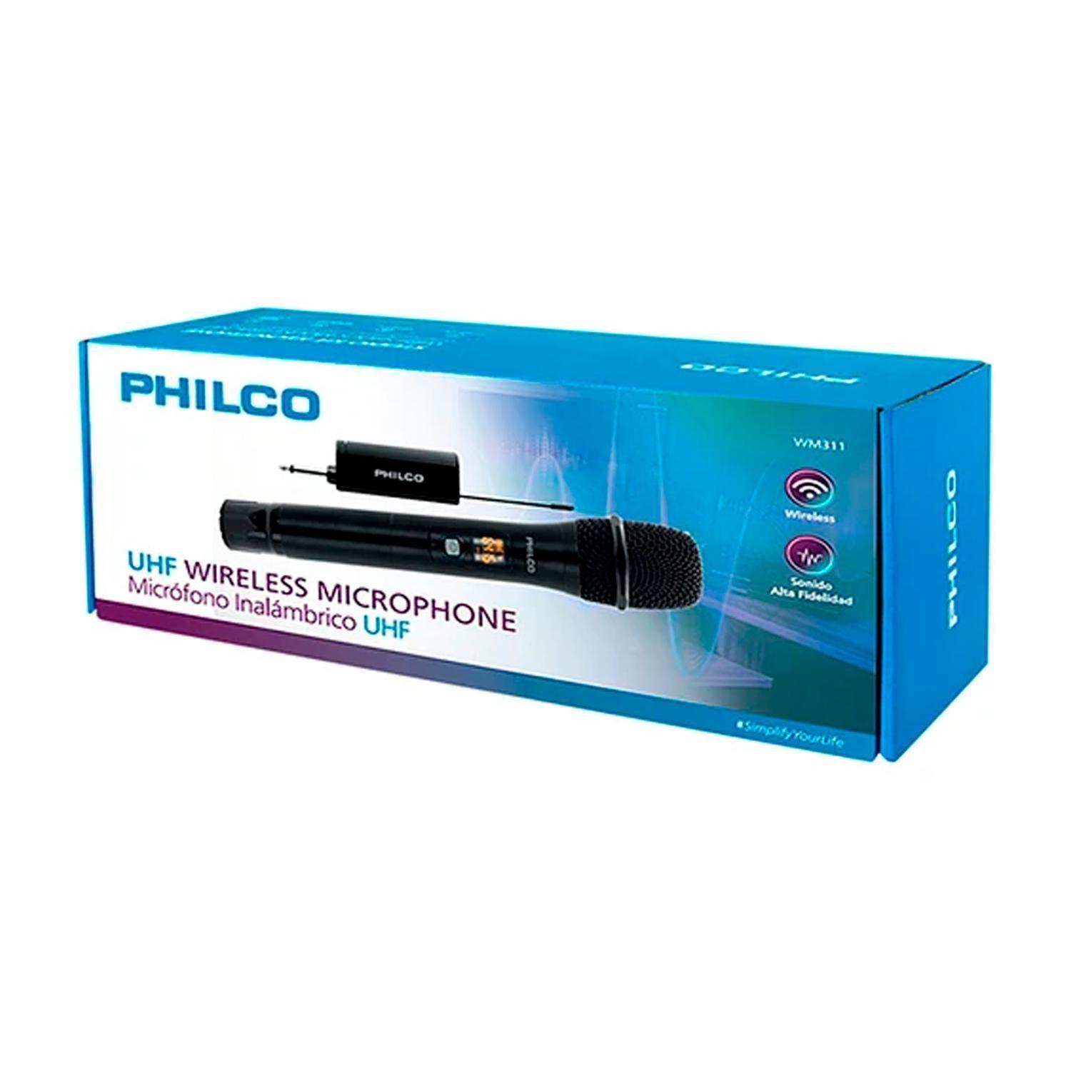 Philco WM311 Micrófono Inalámbrico-1