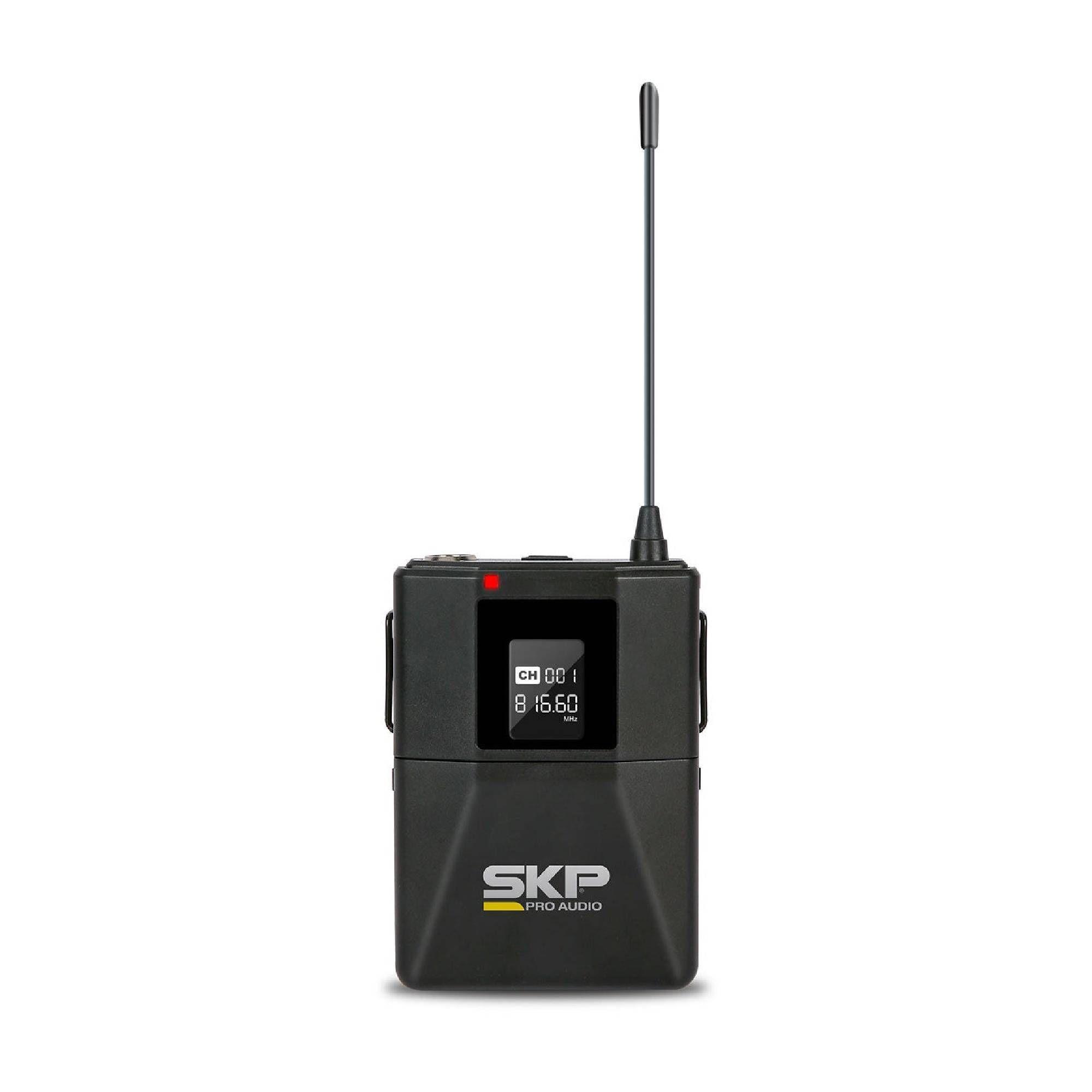 Skp UHF400D Sistema Microfono Inalambrico-5