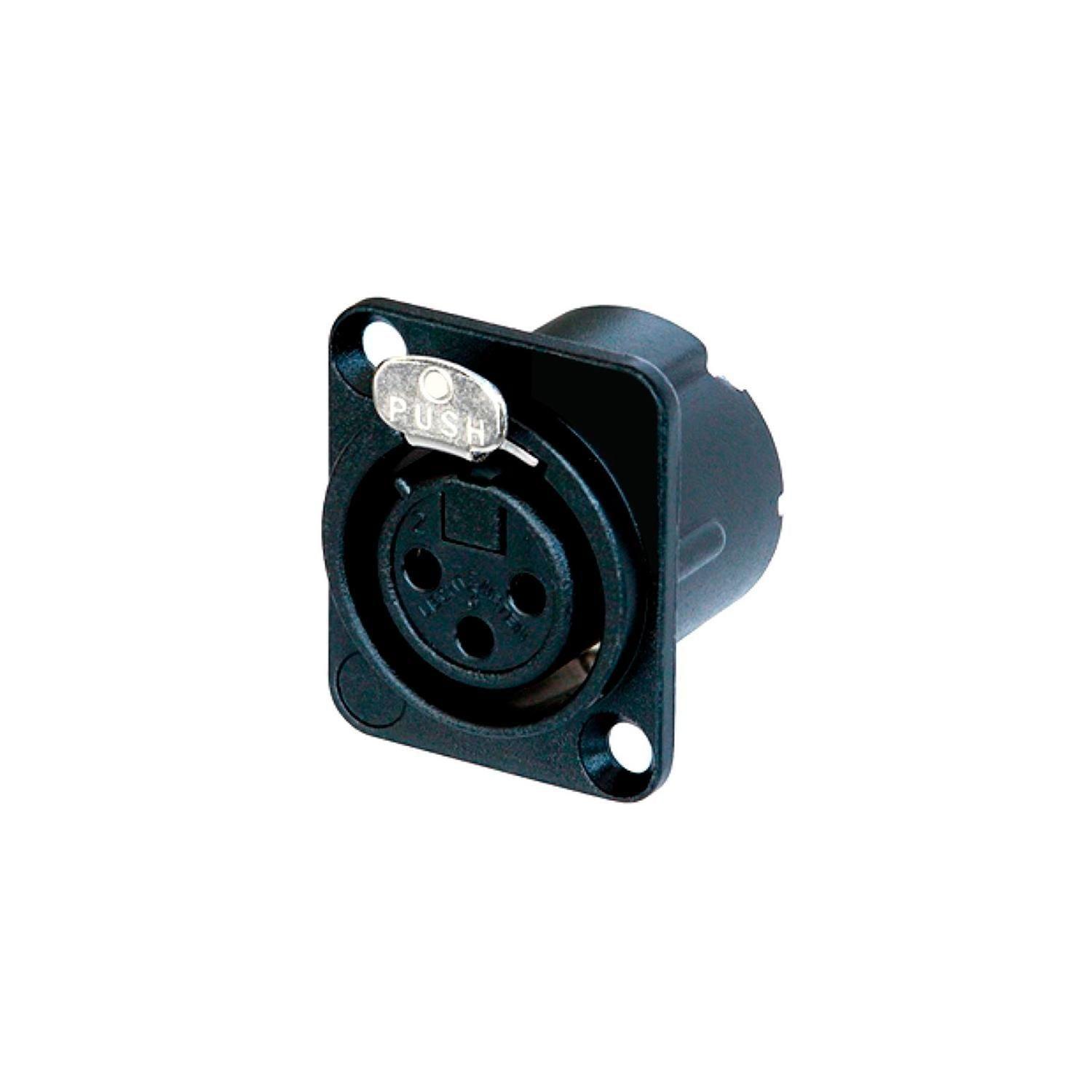 StageLab CLCX3FPB Conector XLR Hembra Chasis-0