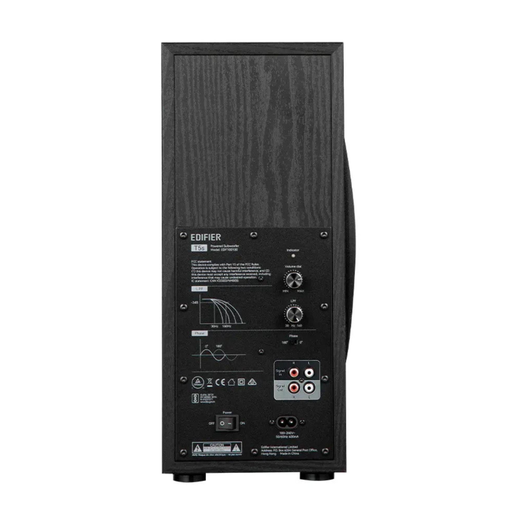 Subwoofer Edifier T5s Negro 8 Pulgadas-2