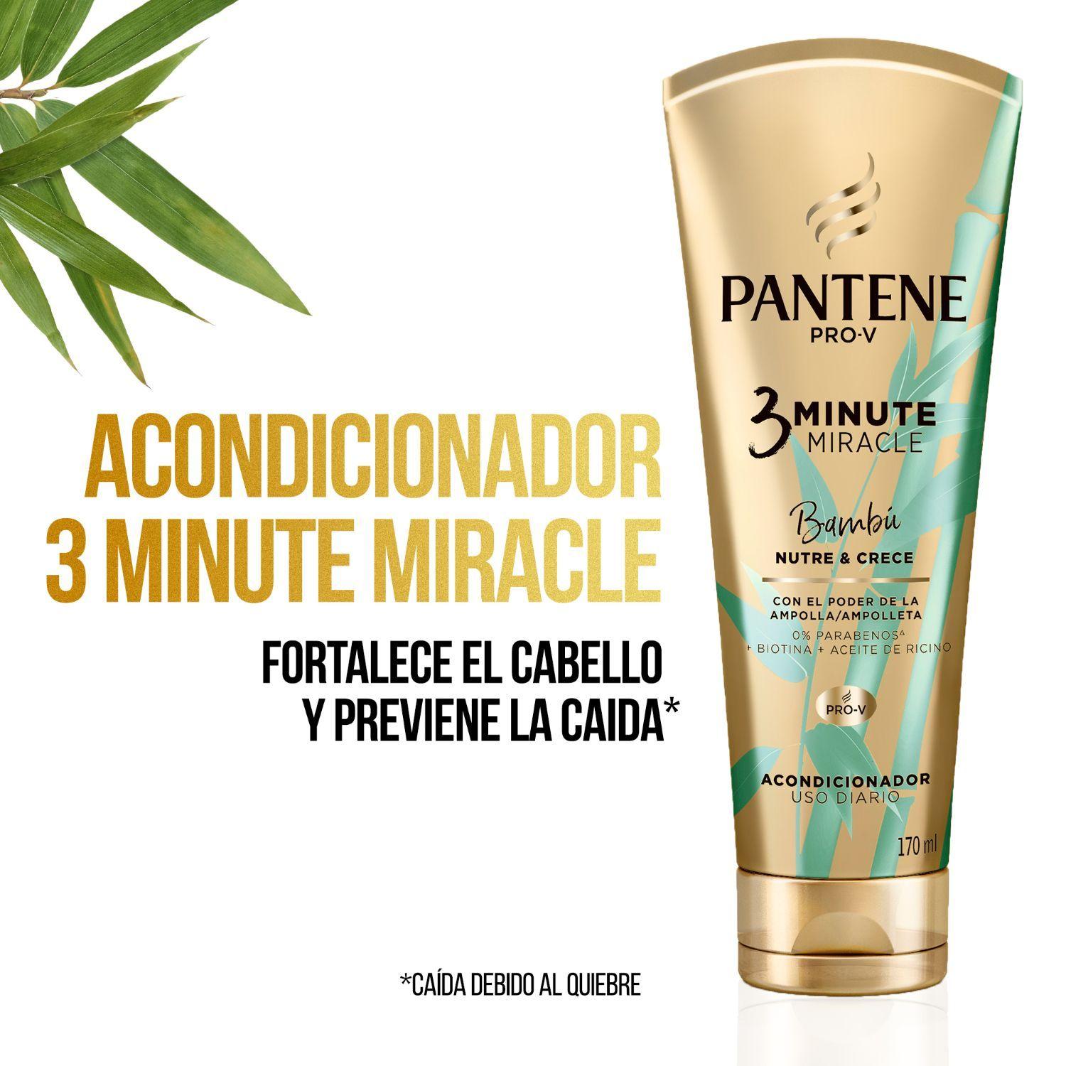 Pack 3 Acondicionador Pantene Pro-V 3 Minute Miracle 170ml-6