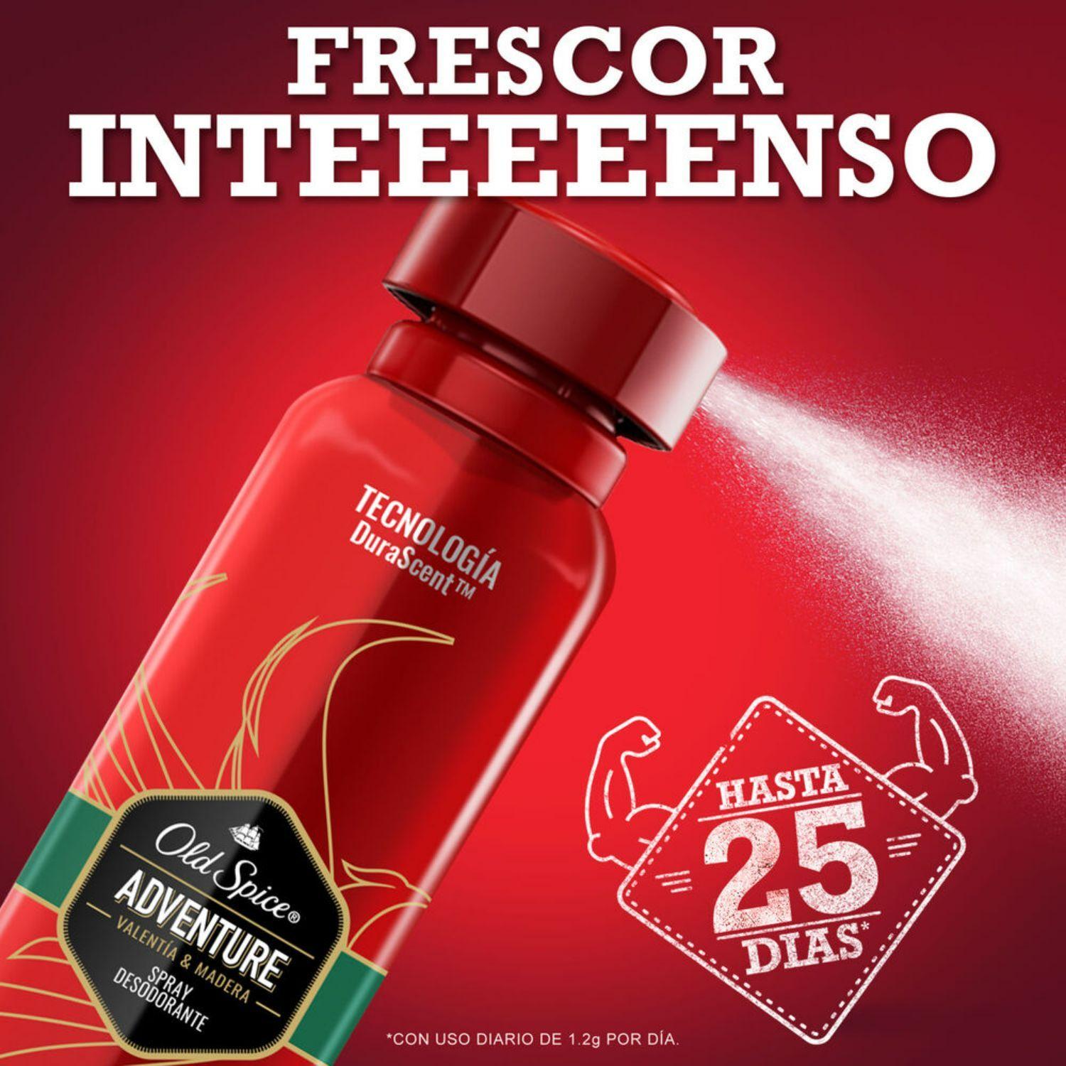 Pack 6 Body Spray Old Spice Adventure 96g-2